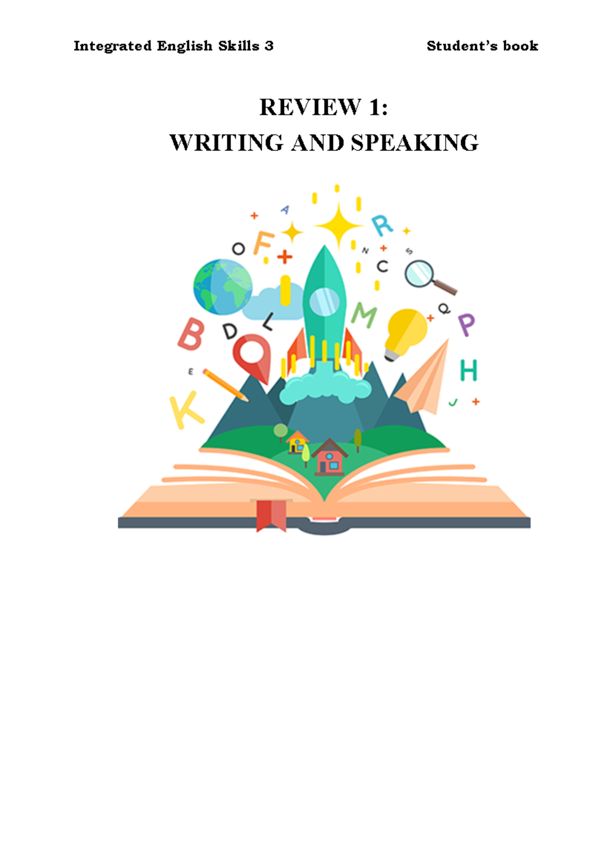 book review speaking activity