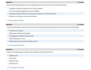 CJ 205 Module Four Assignment Template - CJ 205 Module Four Assignment ...