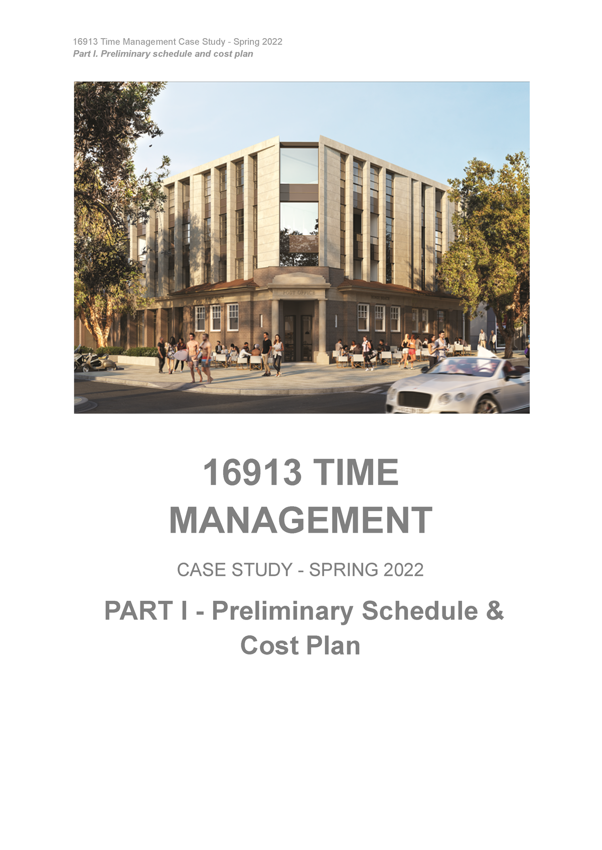 case study on time management with solution