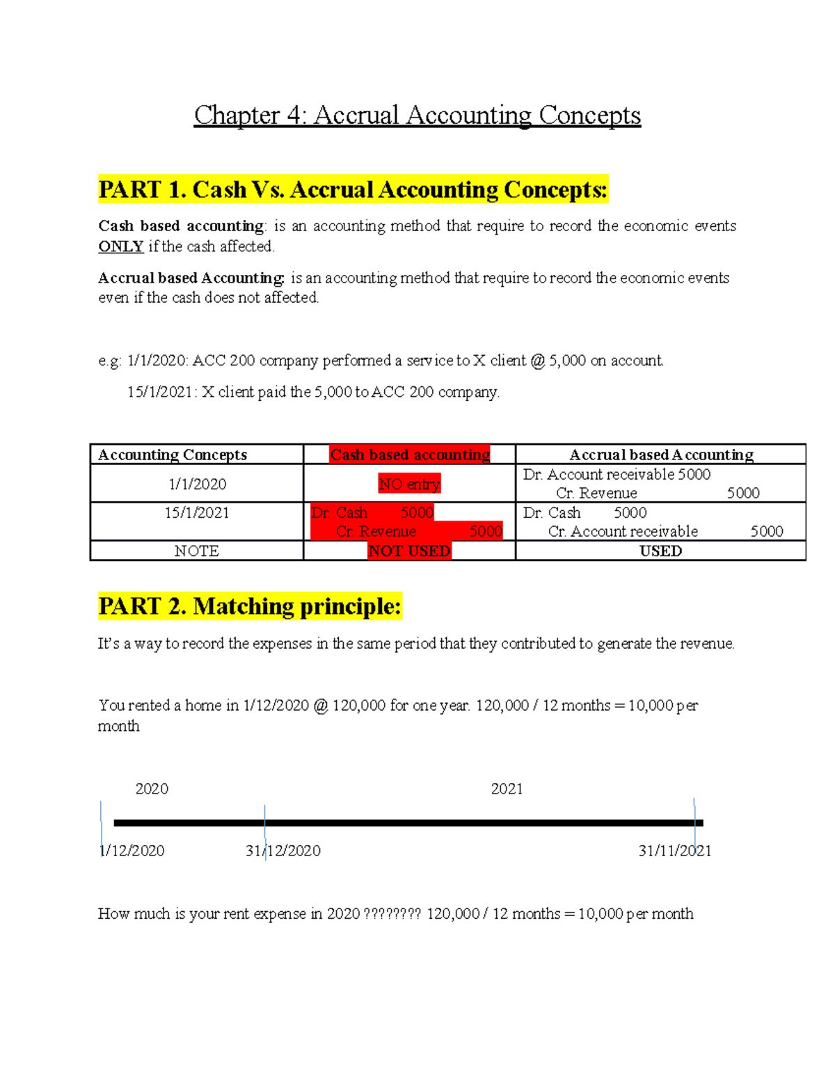 Chapter 4 - Complete 00 - fgfg - Chapter 4: Accrual Accounting Concepts ...