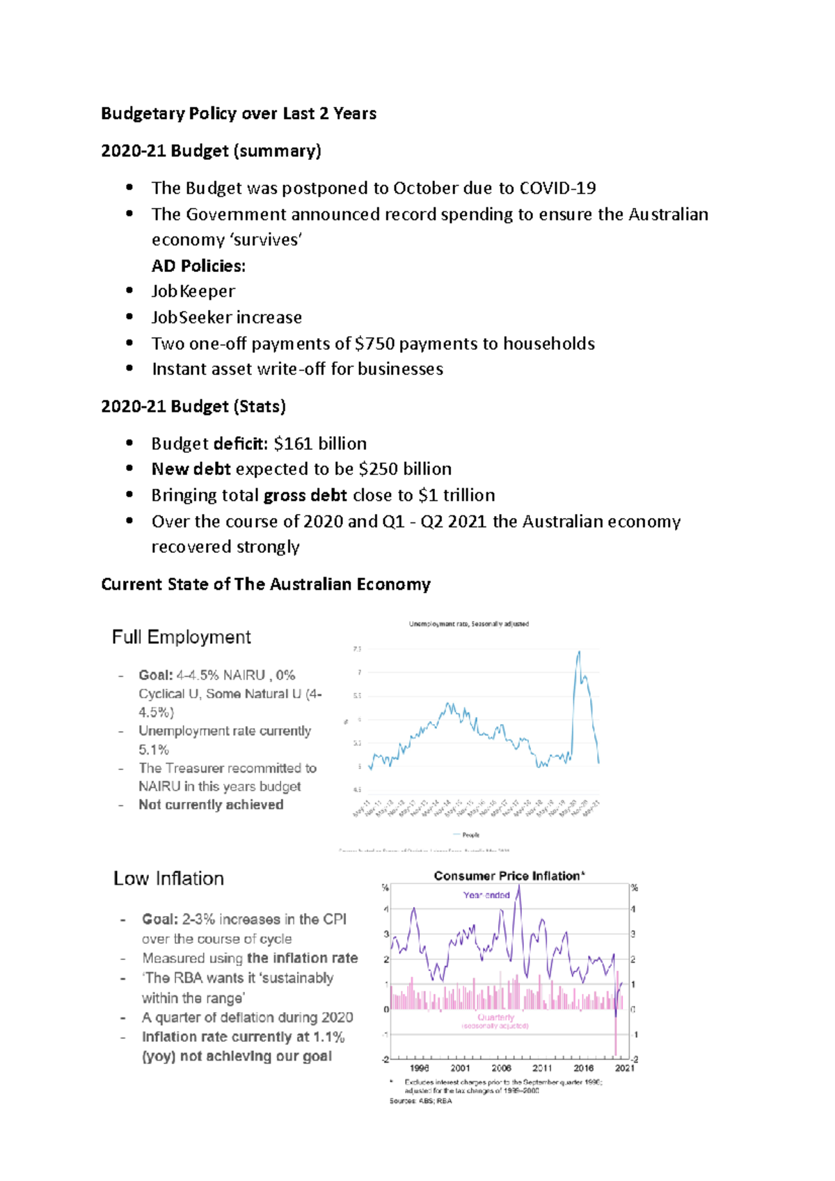 budgetary-policy-over-last-2-years-studocu