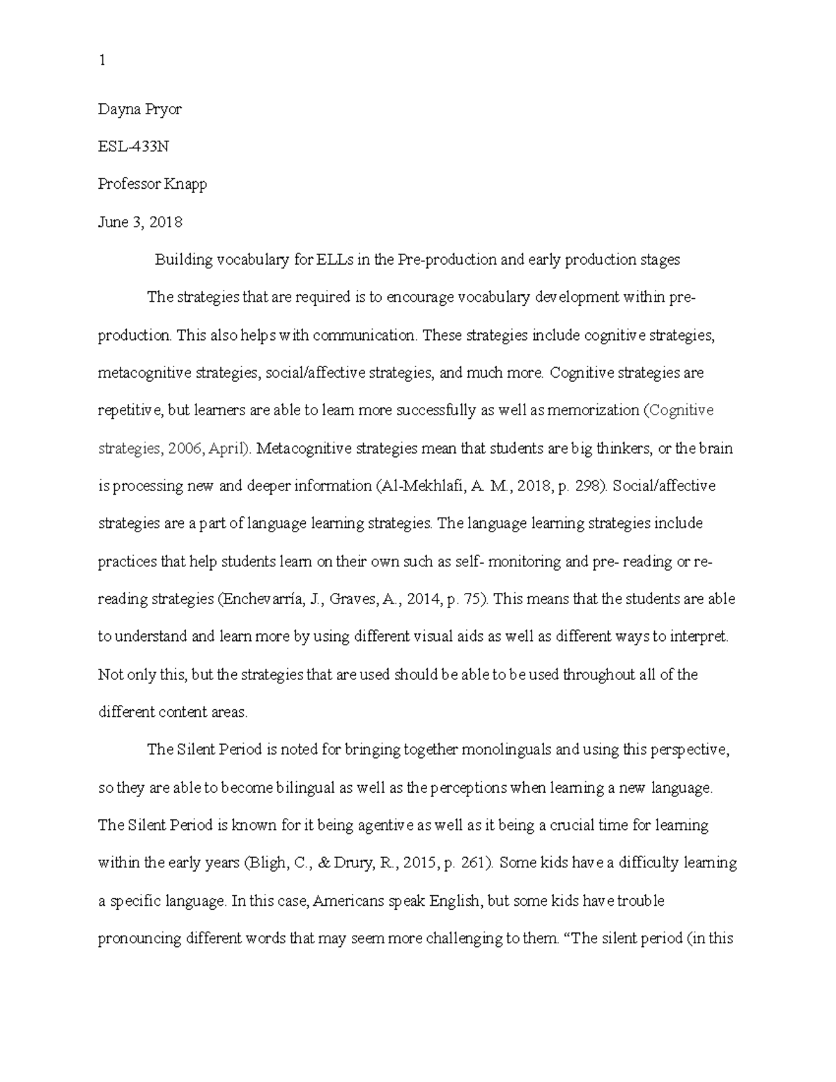 building vocabulary for ells in the pre production and early building vocabulary for ells in the pre production and early production stages esl n advanced methodologies of structured english immersion studocu