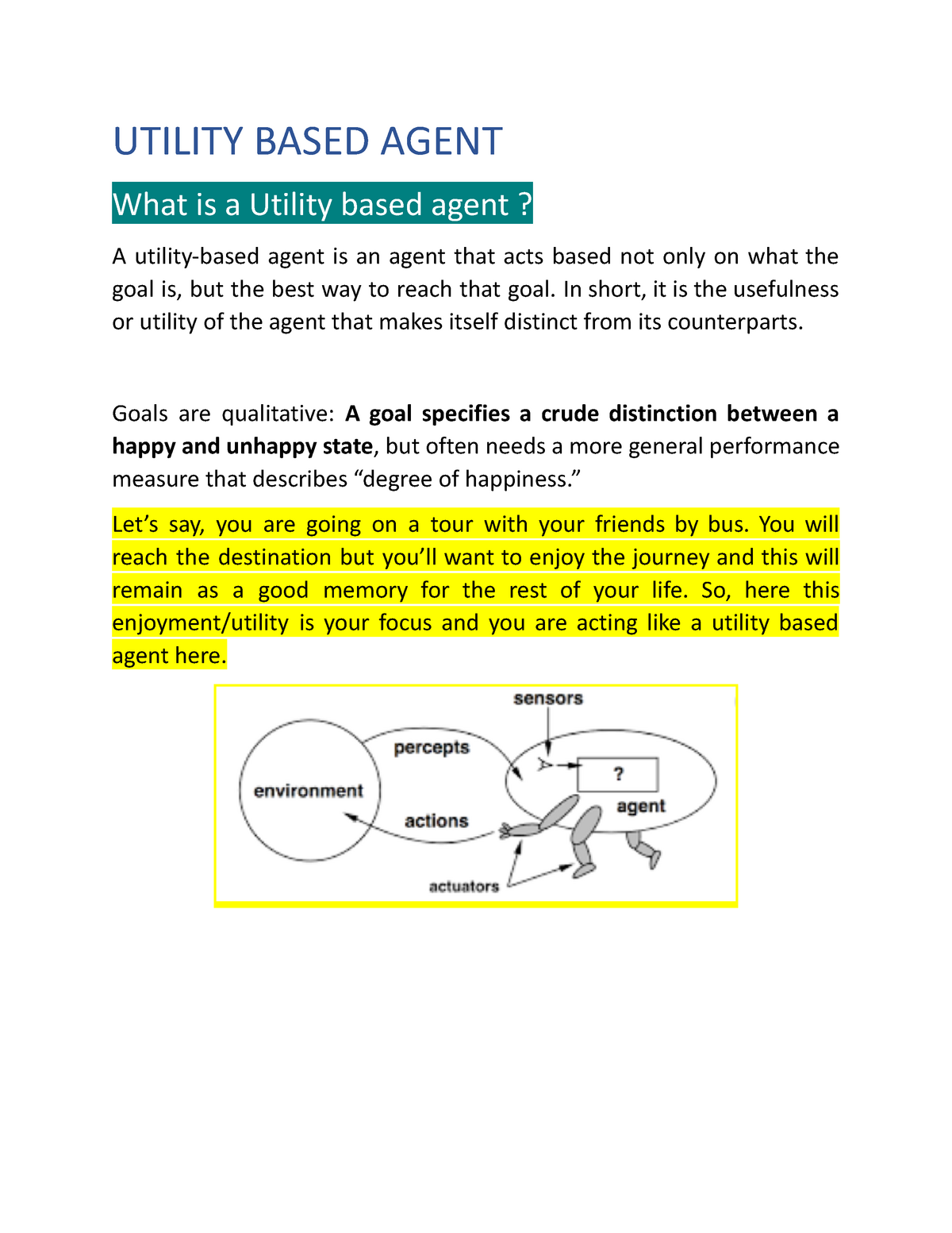 copy-of-4-utility-based-agent-utility-based-agent-what-is-a-utility