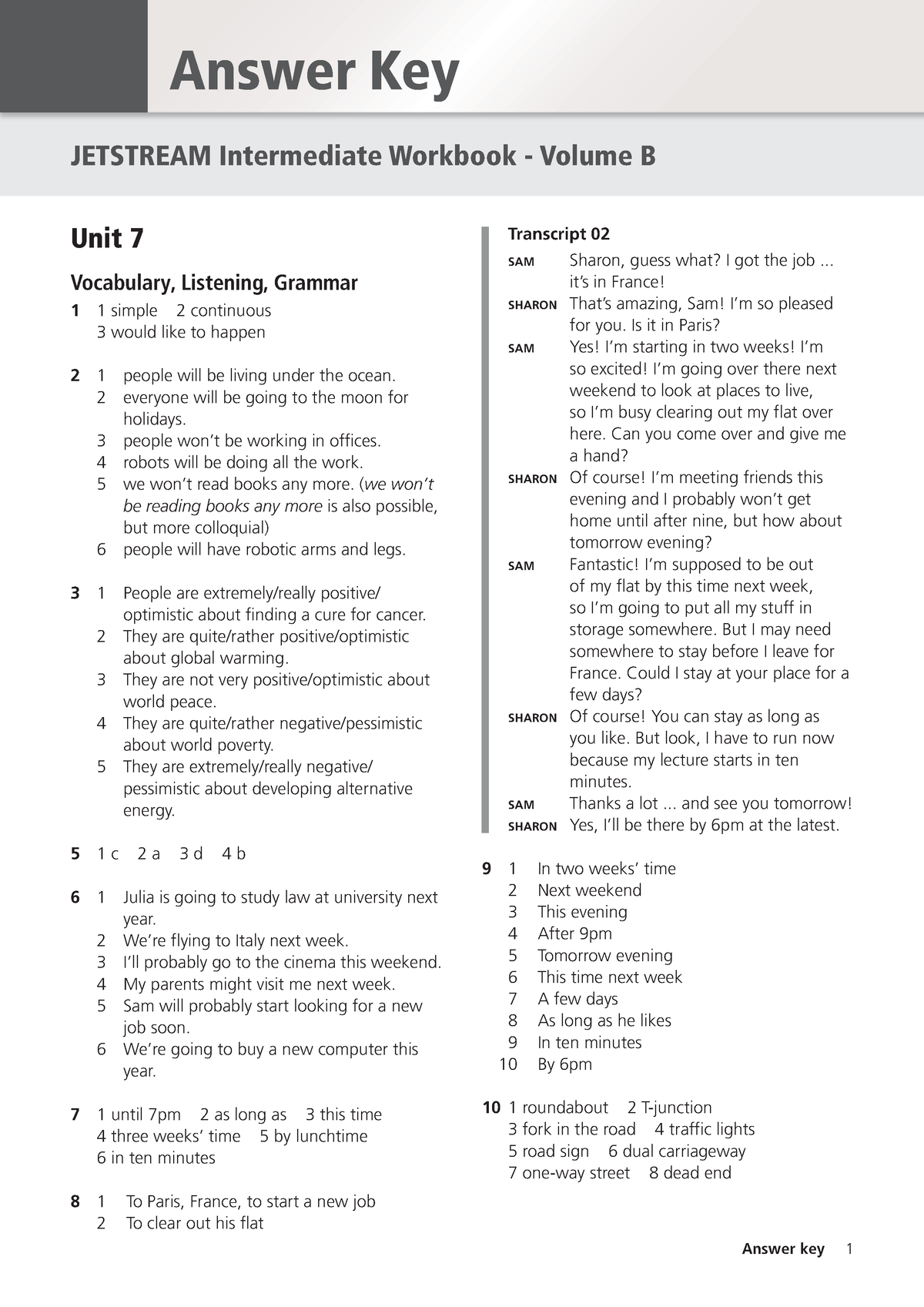 Workbook Intermediate Unit 7 - 12 - JETSTREAM Intermediate Workbook ...