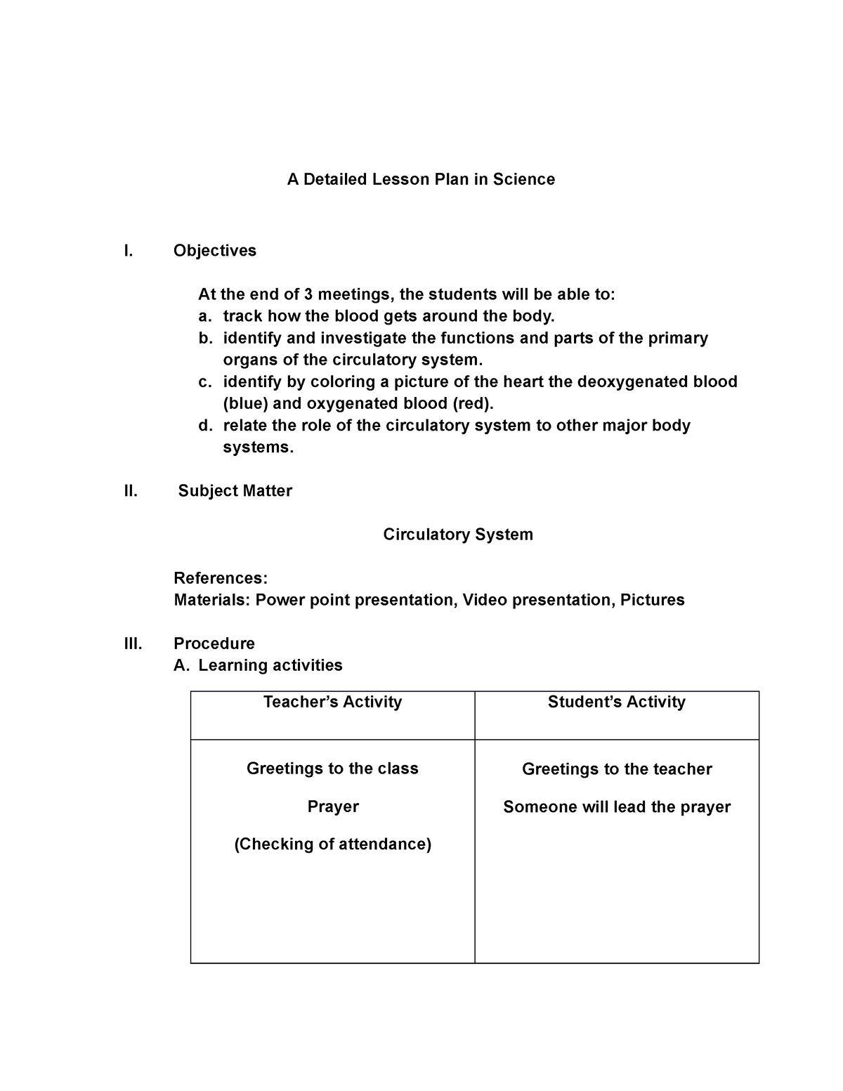 what is research based lesson plan