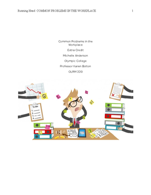 OLRm 201 Paper Template Example APA - Reflection Paper Student Name ...