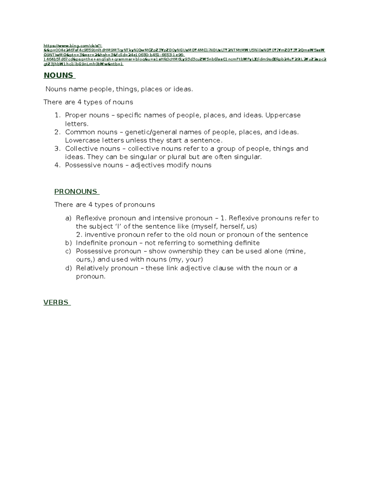 8 parts of speech ftdyrdgmhjlihylkjhjhcgxrstdg bing/ck/a?! Studocu