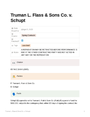 Bayliner - Case Brief - Bayliner Marine Corp. v. Crow Date Read For
