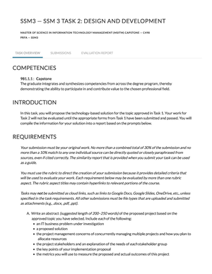 Task 3 Apa Capstone - Ms, Information Technology Management Capstone 