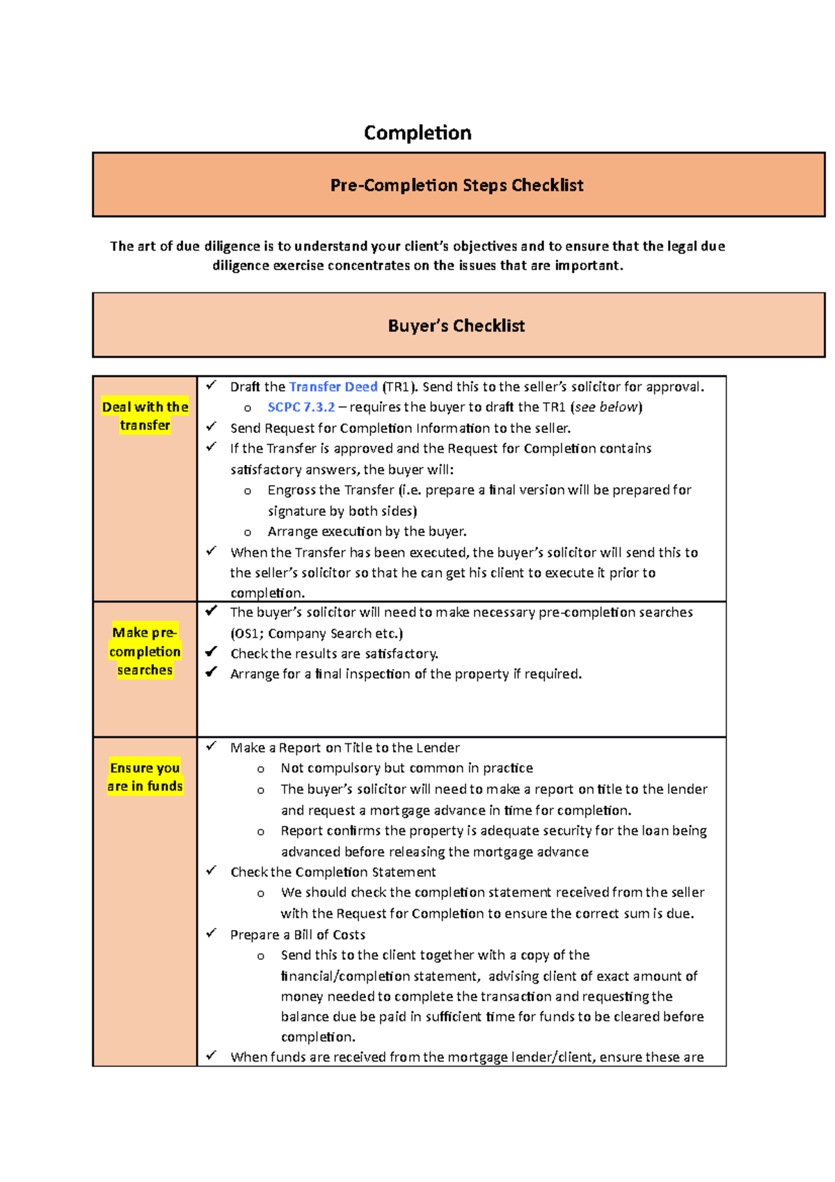 W8-completion - W8-completion - Completion Pre-Completion Steps ...