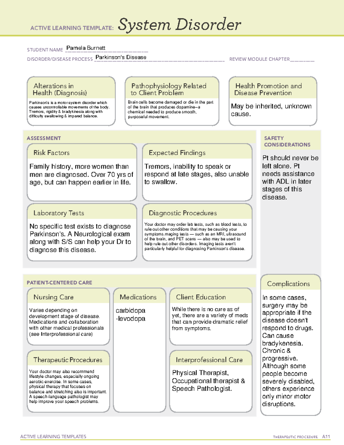 System Disorder Form Pdf Depression Active Learning Templates Vrogue