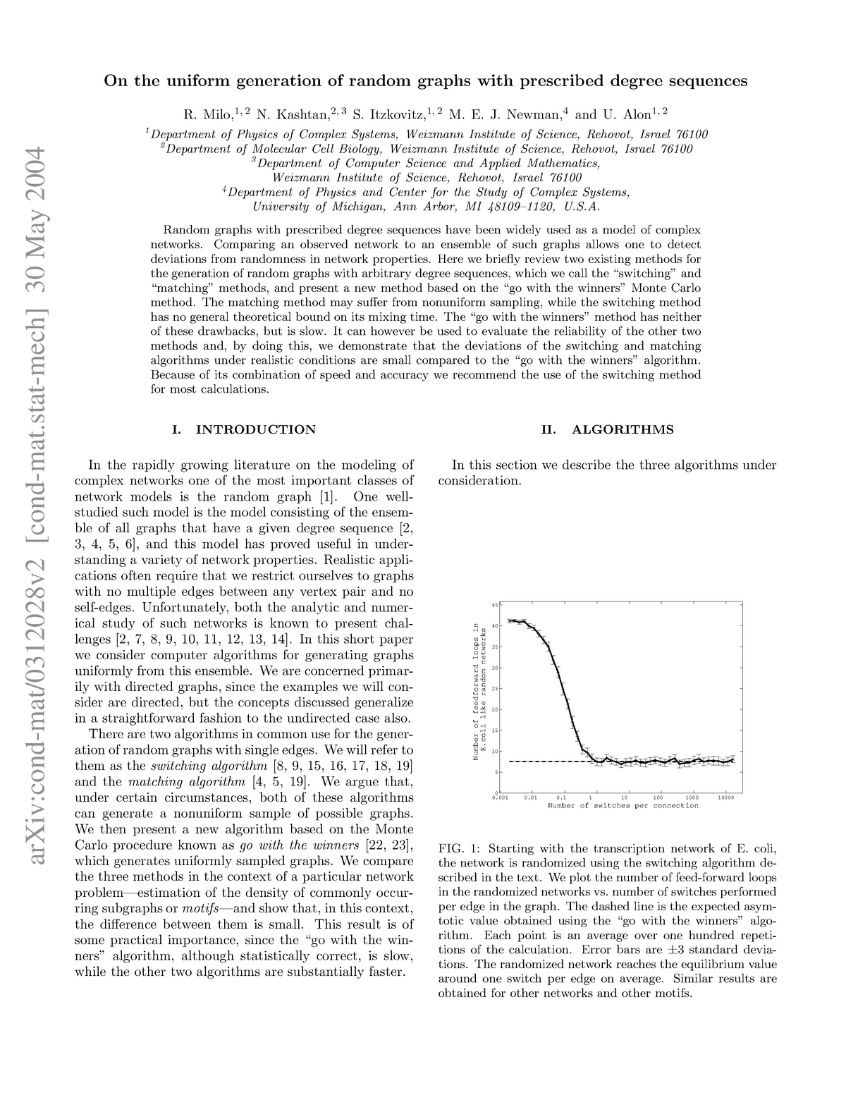 Milo04random - ArXiv:cond-mat/0312028v2 [cond-mat-mech] 30 May 2004 On ...