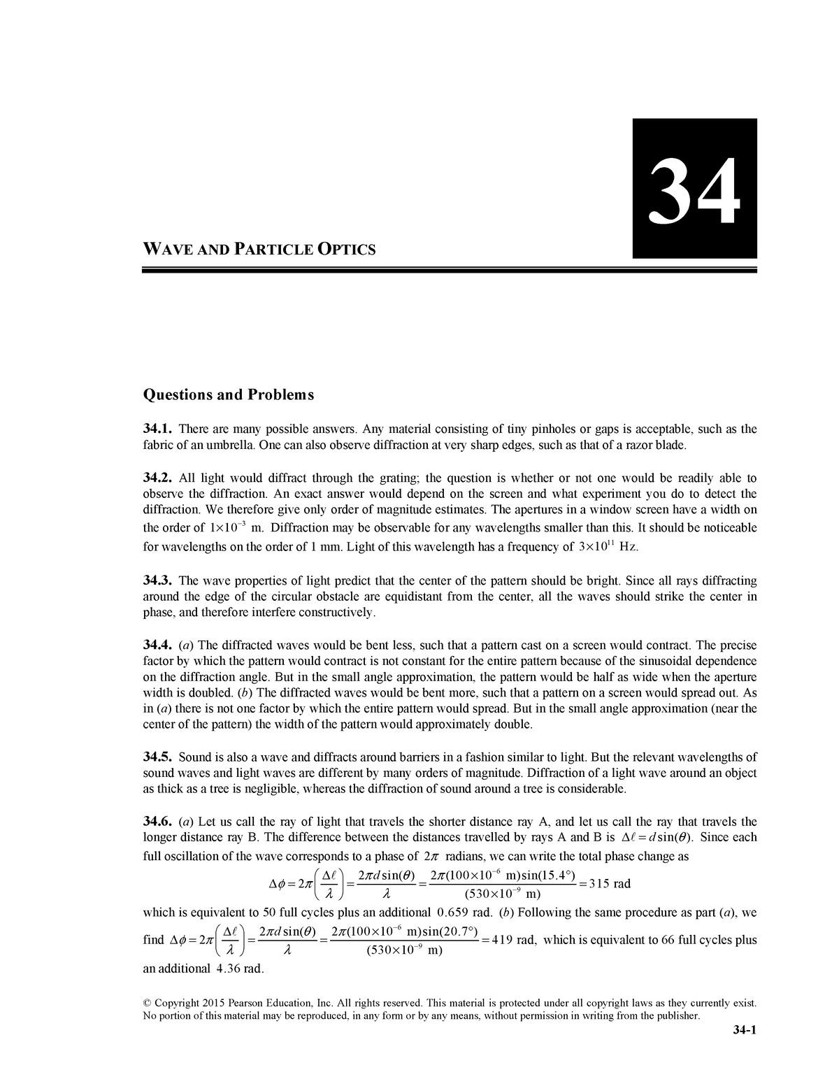 homework.m34 maths answers