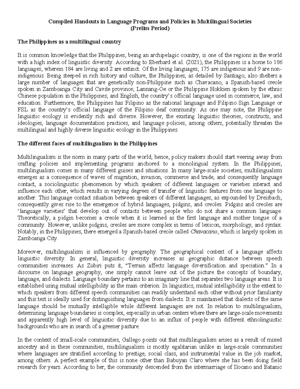 Prelim- handout-Language Programs and Policies - Compiled Handouts in ...