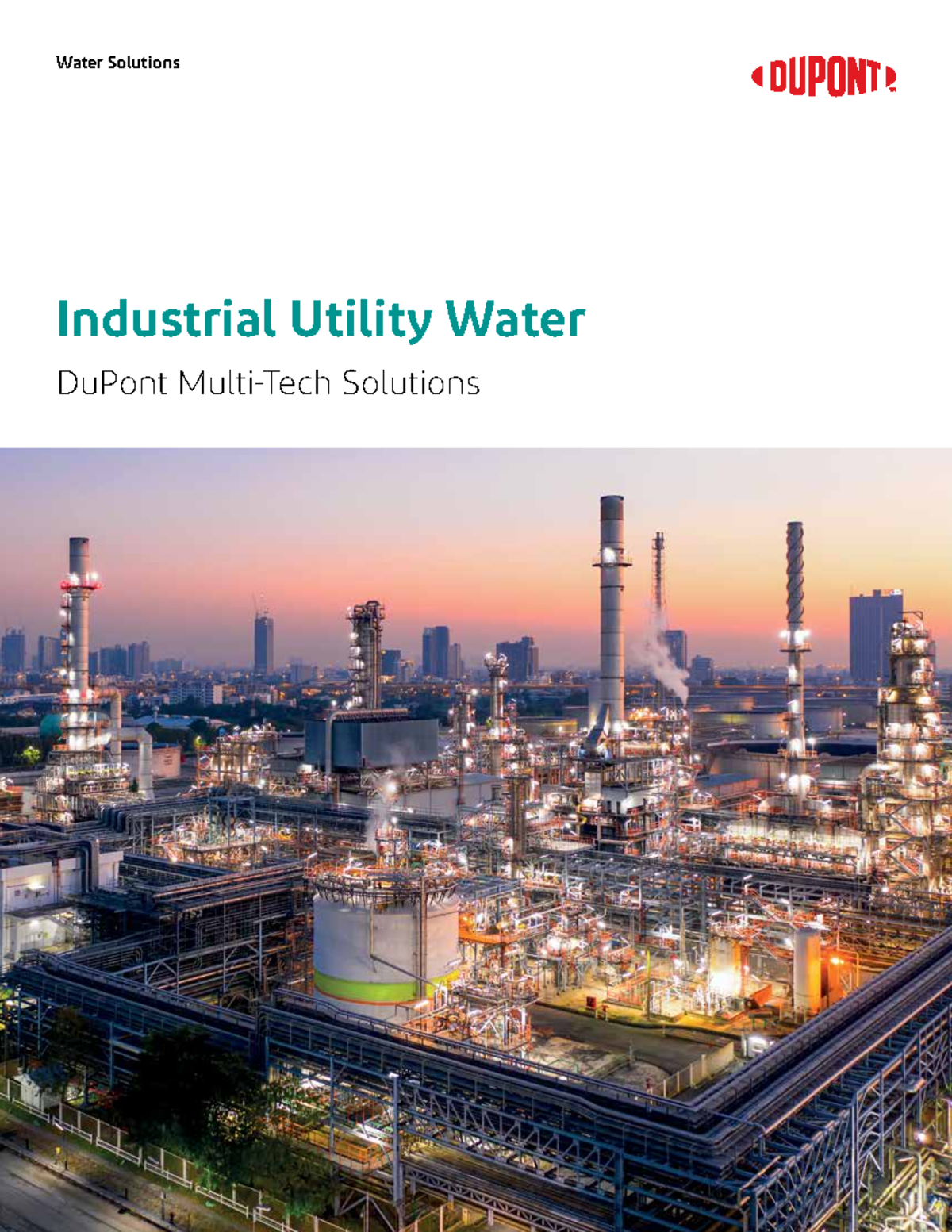 Industrial Utility Water Multi-Tech Solutions Brochure - ####### Water ...
