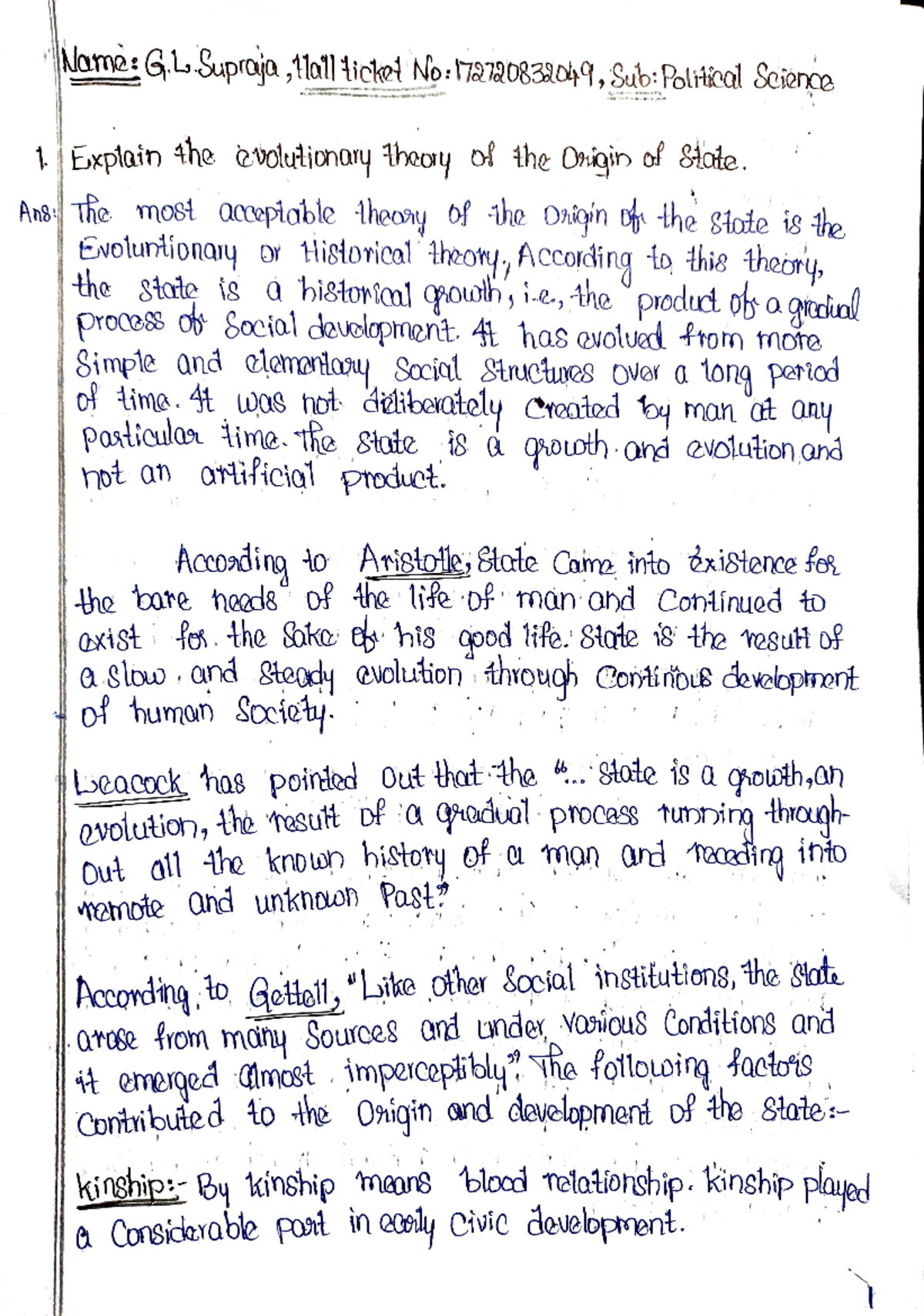 Political Science Assignment - Moral and Political Philosophy - Studocu
