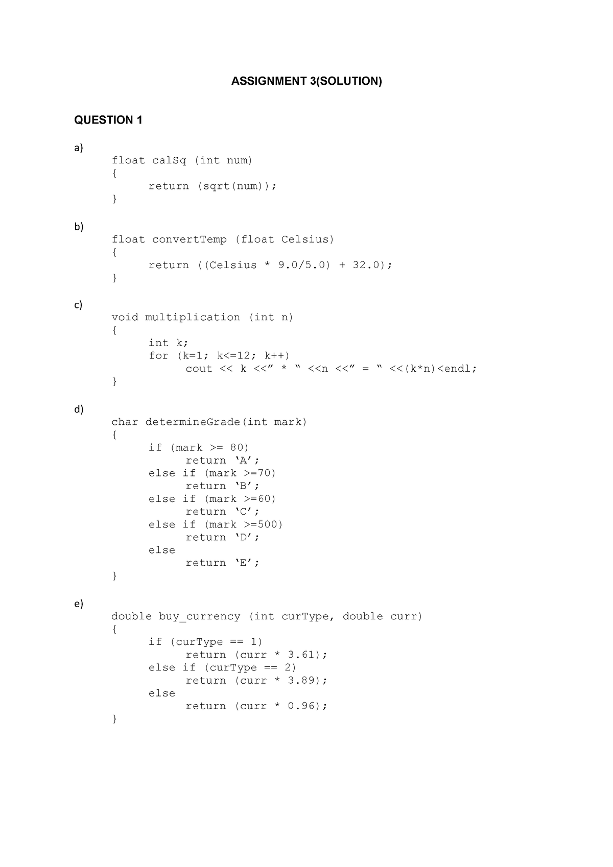 assignment_3 solution