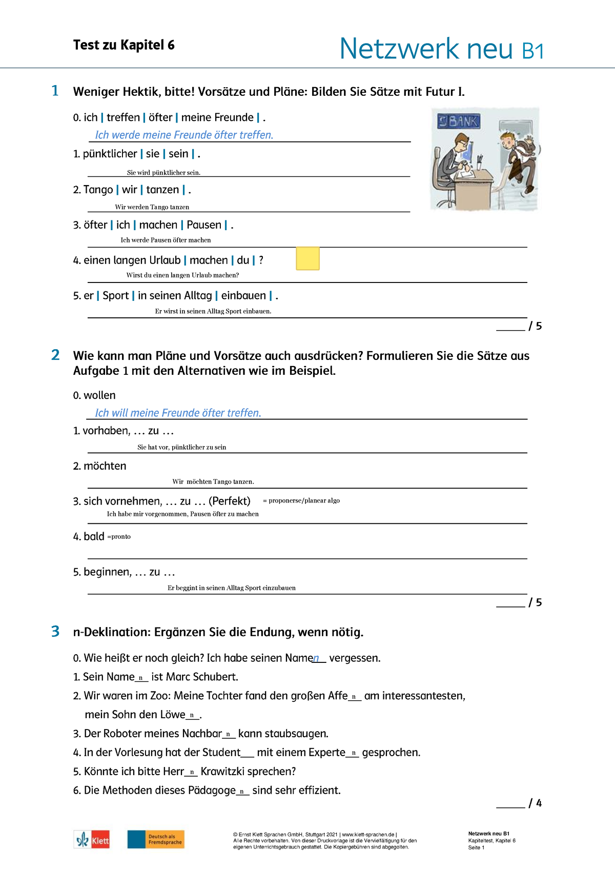 Nwn B1 Kapiteltest-k6 Copy - Test Zu Kapitel 6 Netzwerk Neu B © Ernst ...