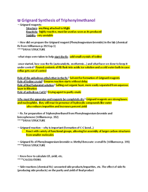 Orgo Lab 2 report - Title: - Comparing Melting Points of Pure and ...