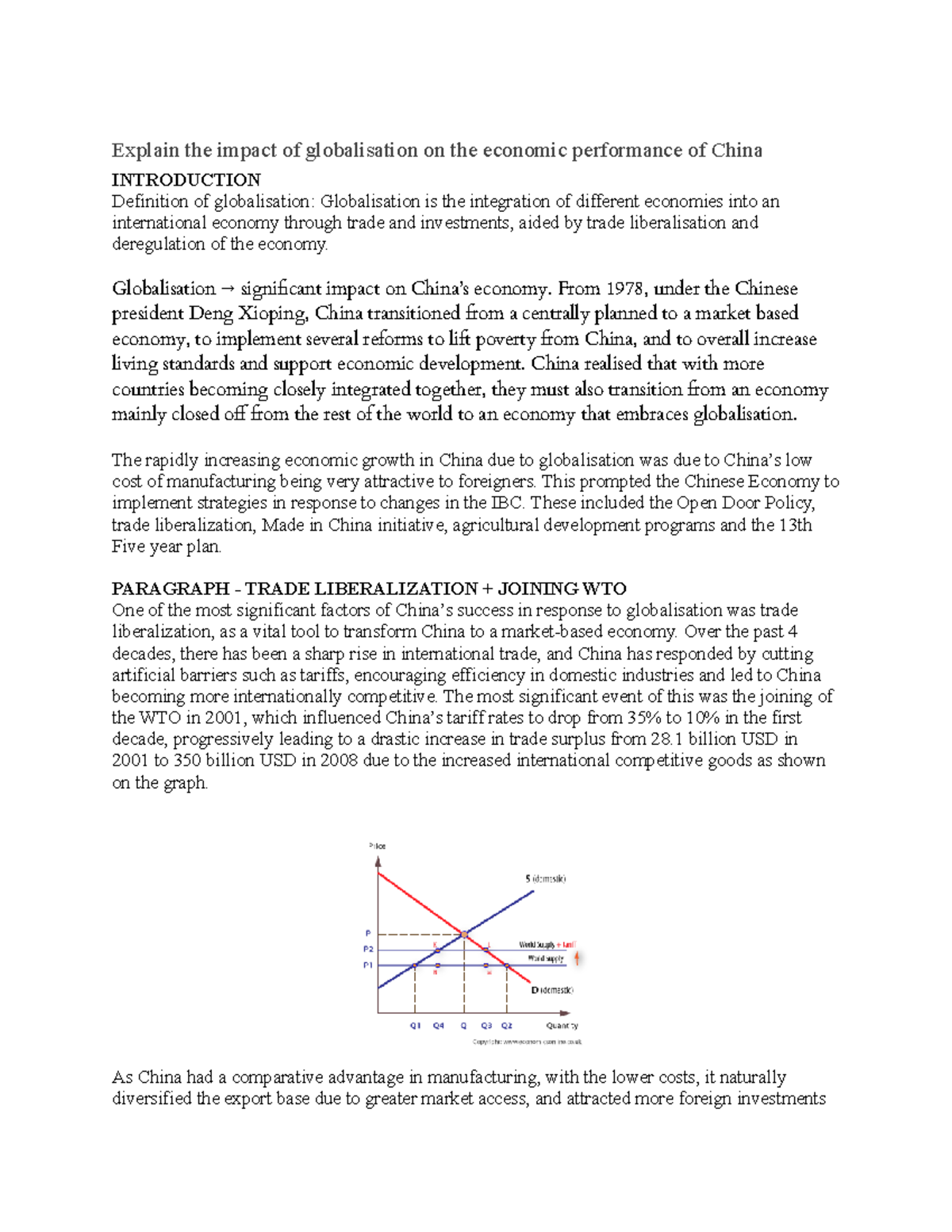 china-globalisation-explain-the-impact-of-globalisation-on-the