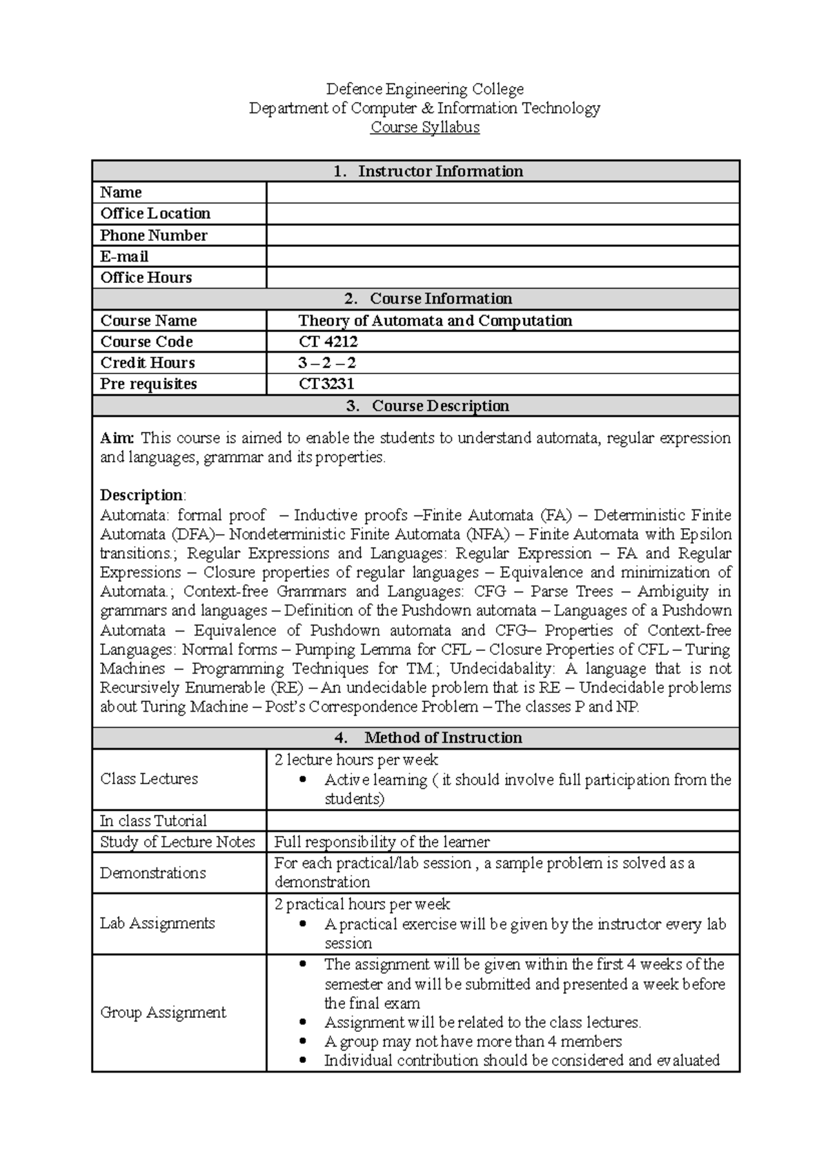 to-a-course-syllabus-capt-million-defence-engineering-college
