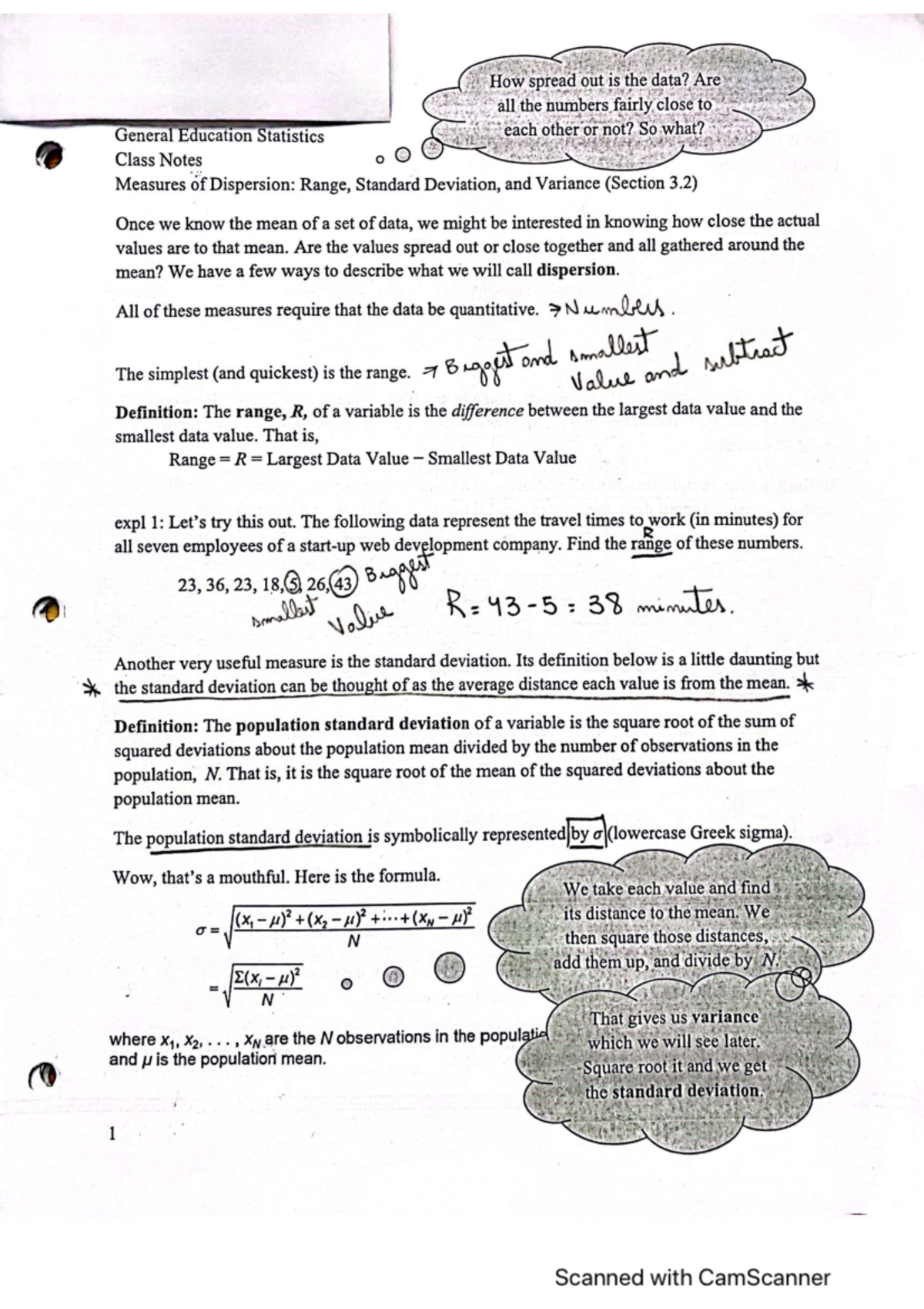 Math 145 Section 3.2 - sti the fairly Aine te wt General hducation ...