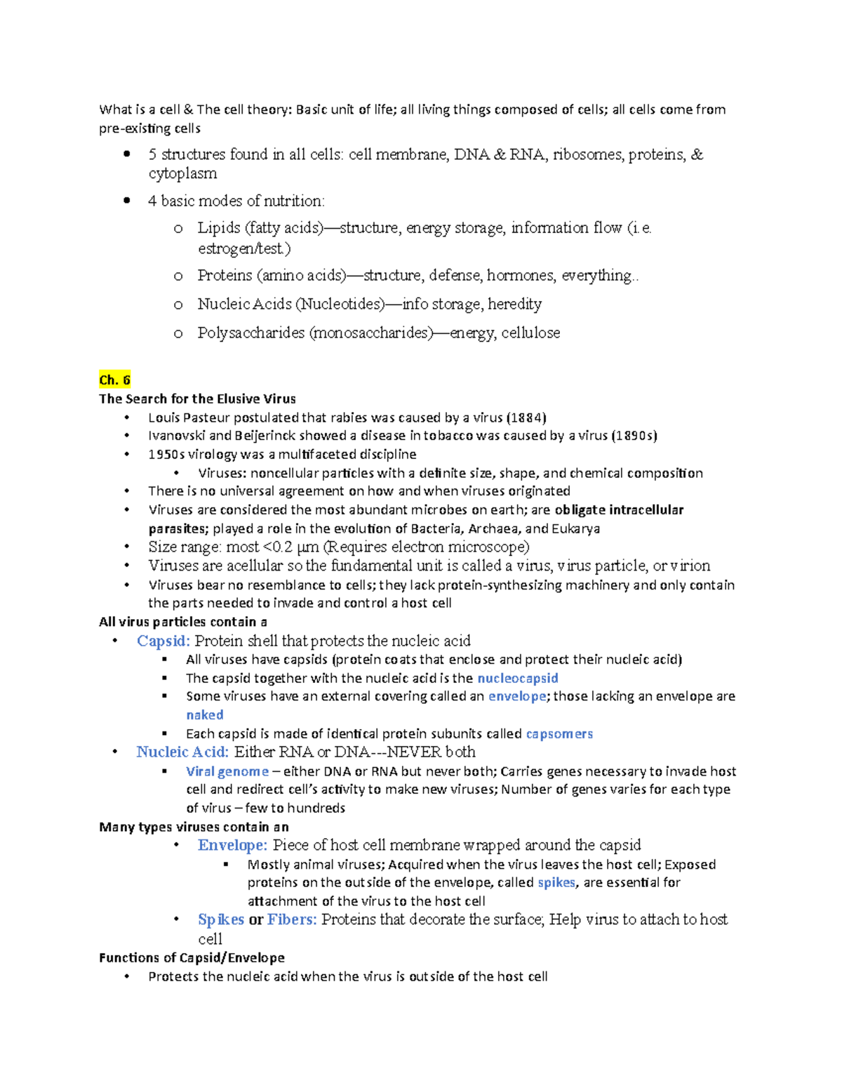 lecture-exam-3-review-what-is-a-cell-the-cell-theory-basic-unit-of