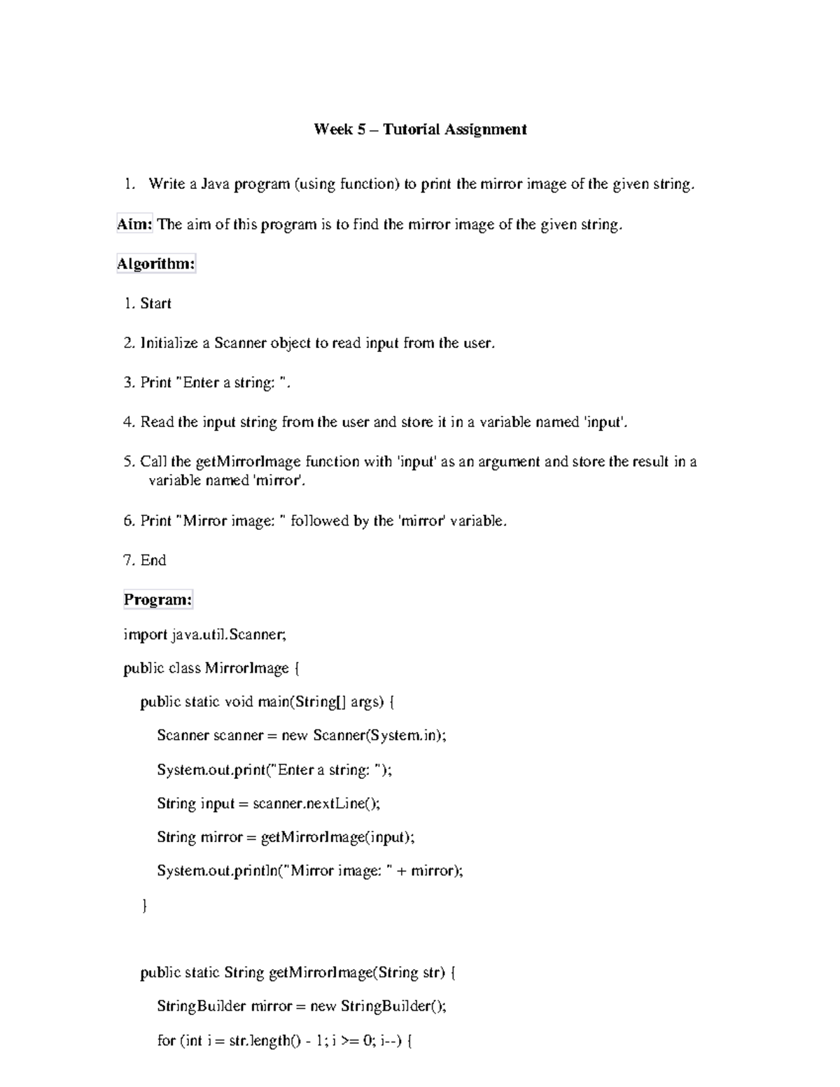 APP Assignment-5 - Advanced Programming Practice - Studocu