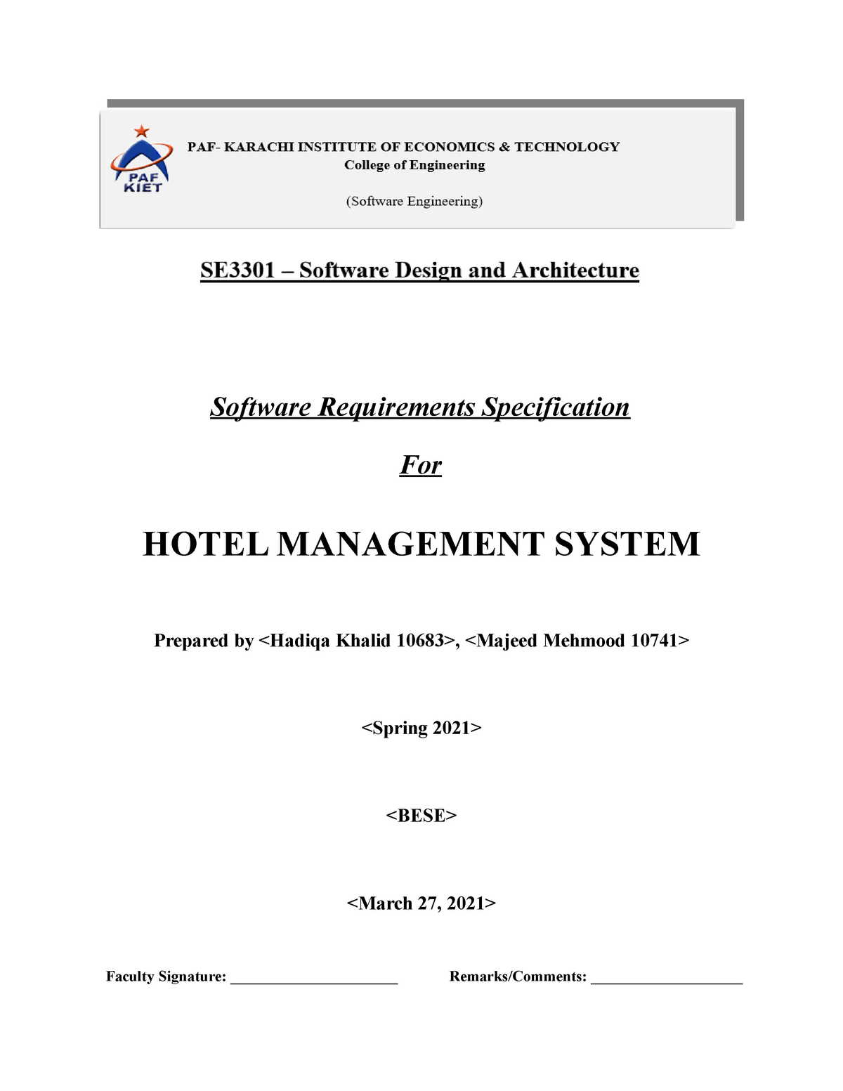 srs-for-hotel-management-899-software-requirements-specification