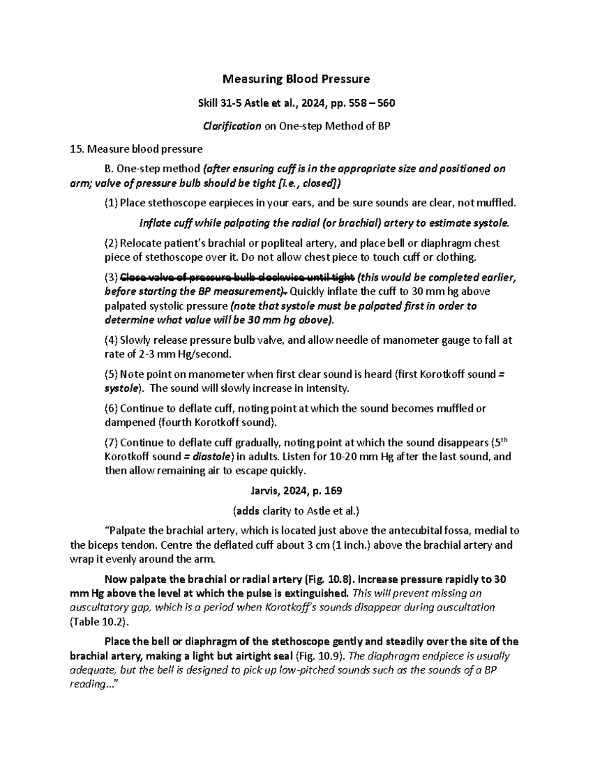 BP one step Astle et al. 2024 Clarification - Measuring Blood Pressure ...