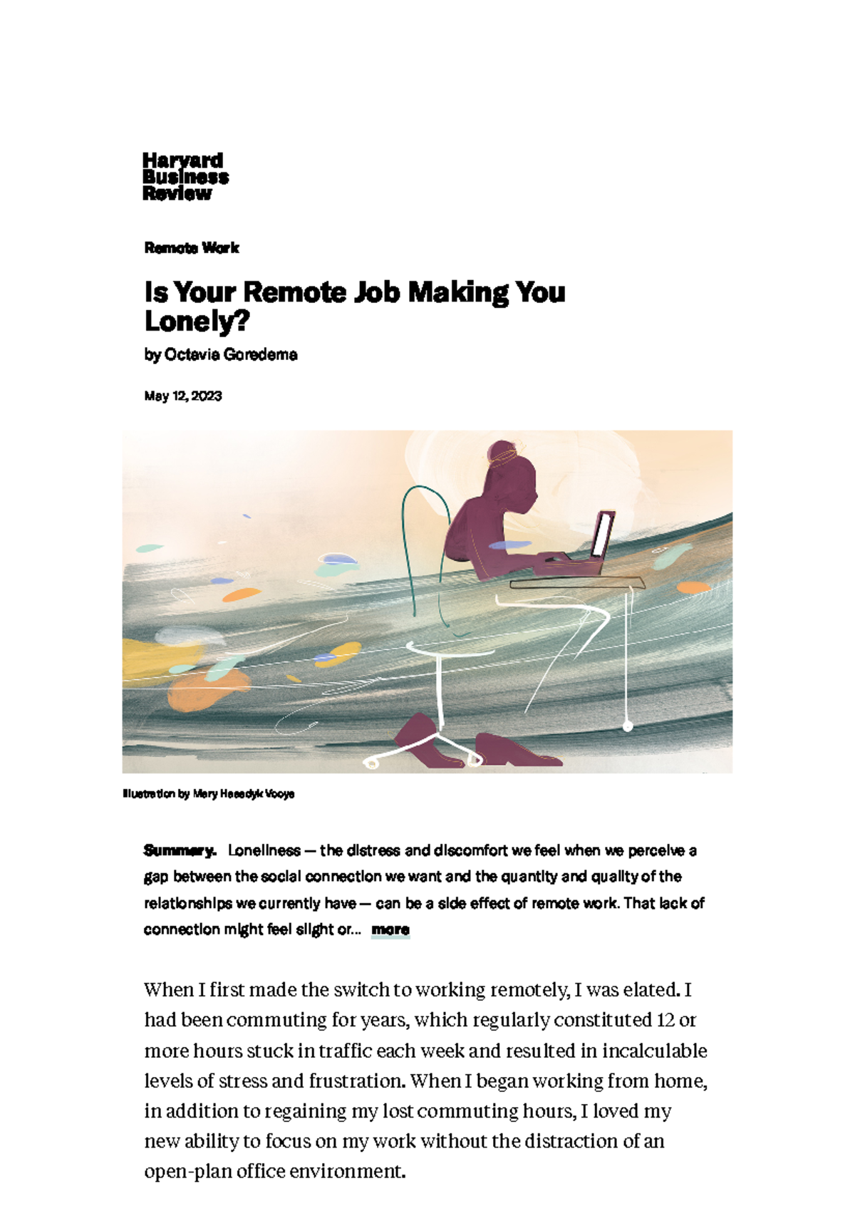 Is Your Remote Job Making You Lonely Remote Work Is Your Remote Job