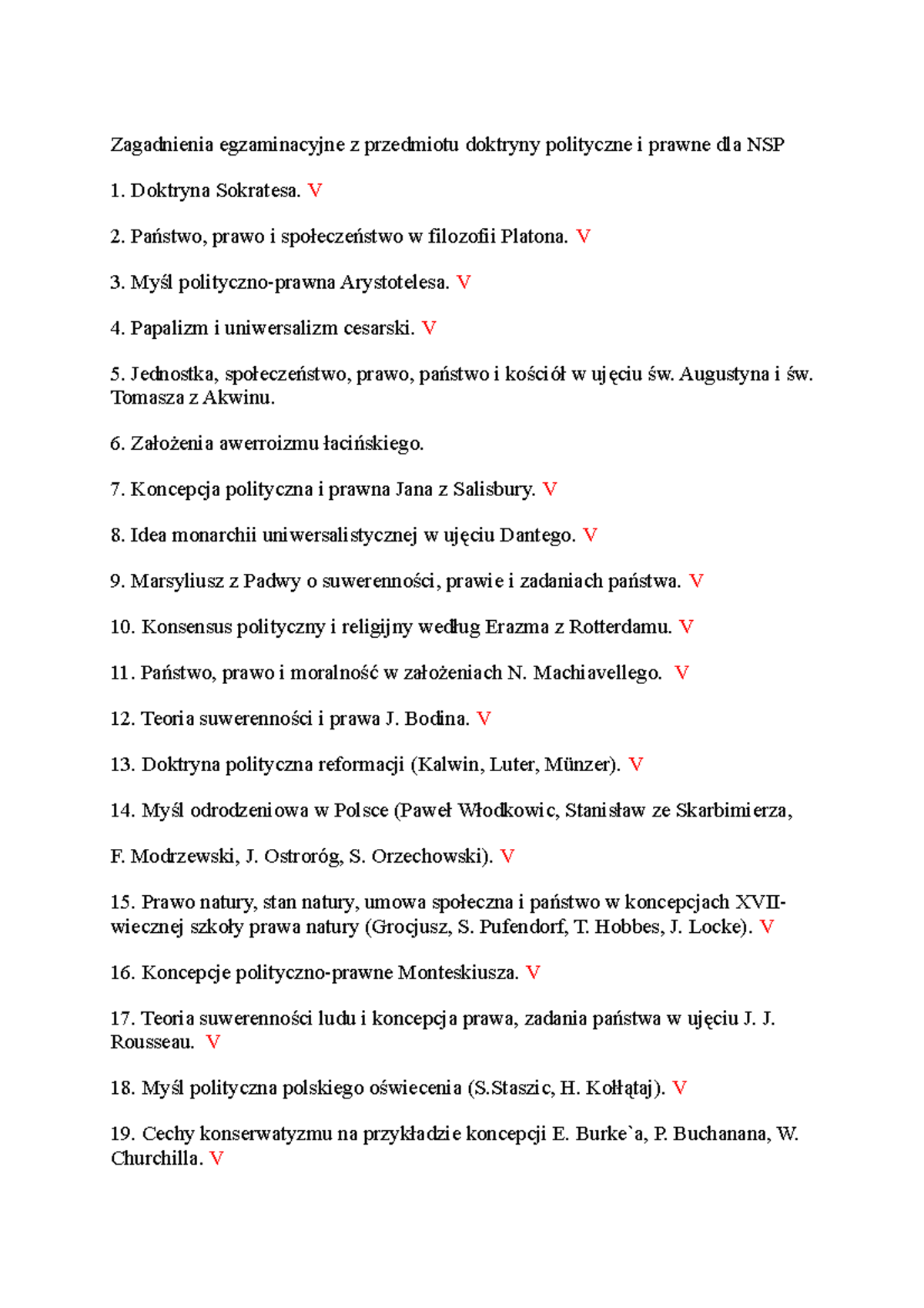 Doktryny Polityczne I Prawne Pdf