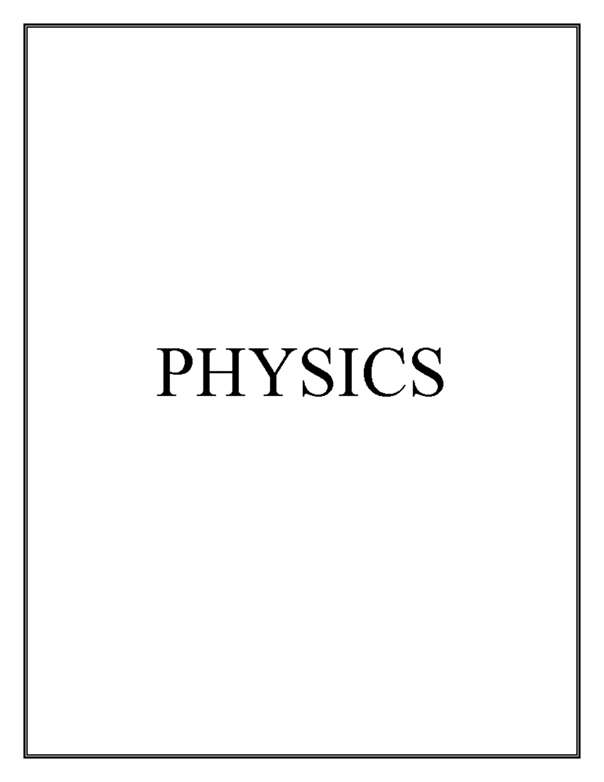 Physics practice material 1 - PHYSICS CHAPTER - 1 UNIT & DIMENSION ...