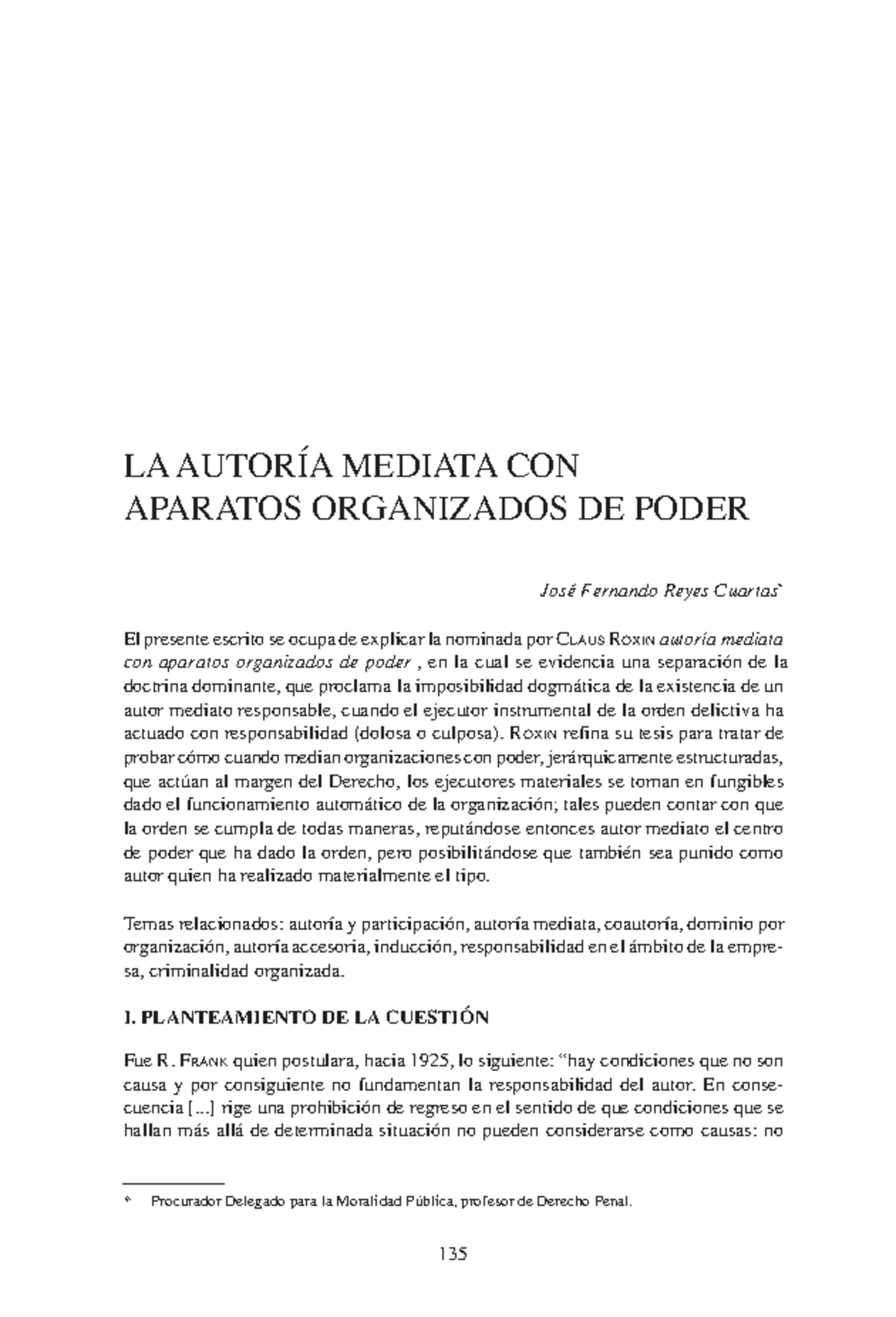 Dialnet-La Autoria Mediata Con Aparatos Organizados De Poder-5312159 ...