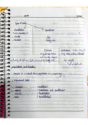 Statistics lecture 3 - Statics - Studocu