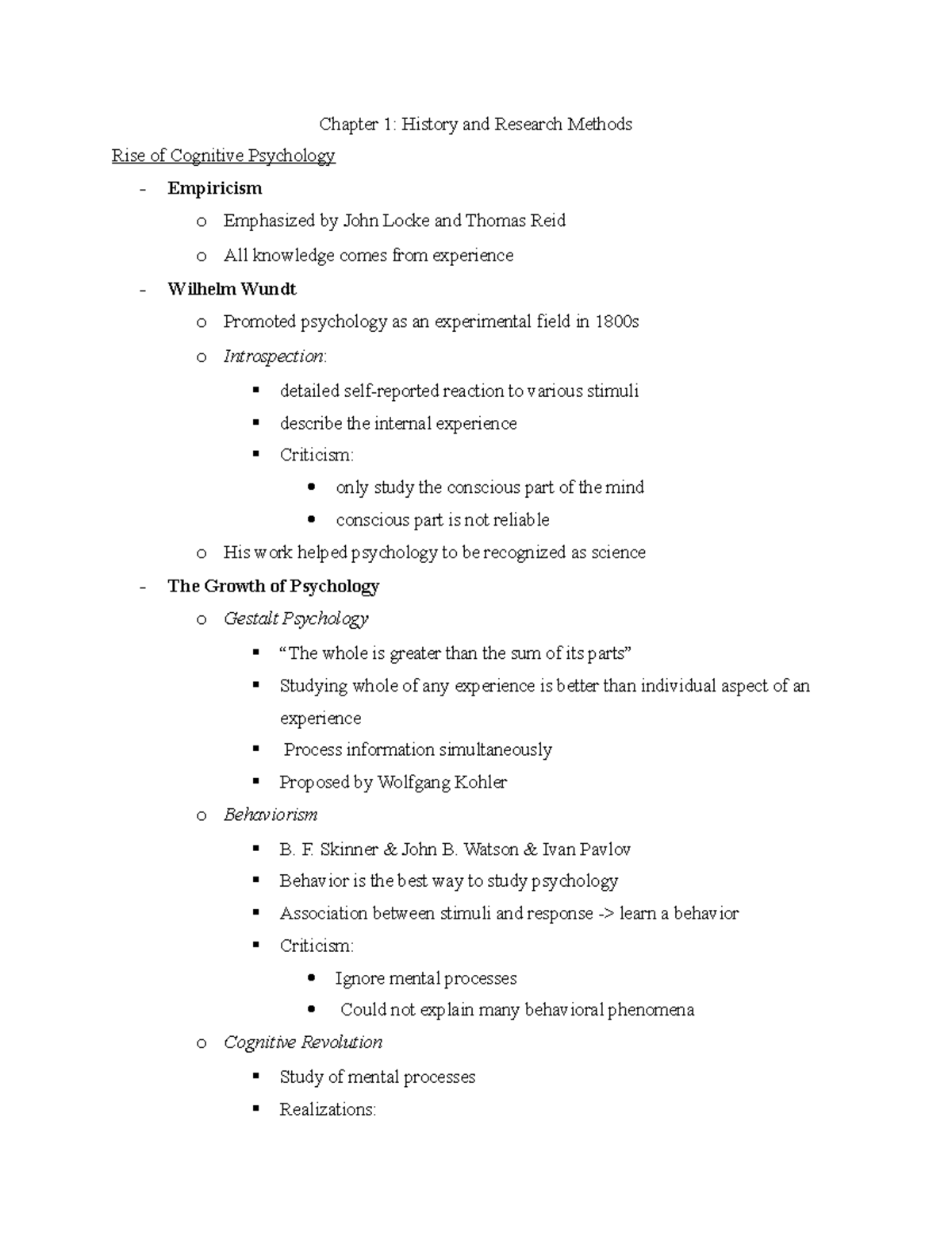 Chapter 1 History And Research Methods Chapter 1 History And Research Methods Rise Of 8625