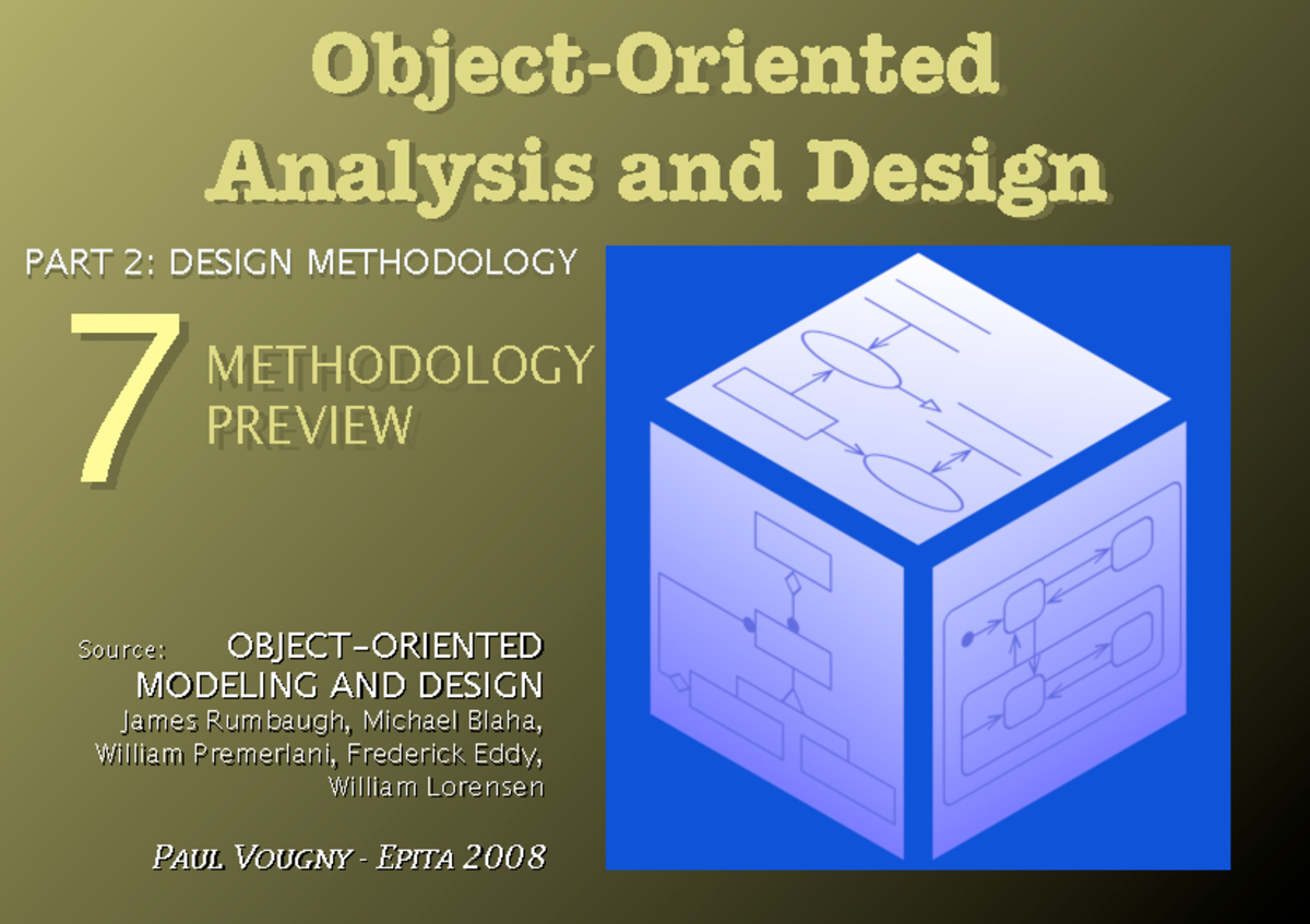 7 Methodology Preview - PART 2: DESIGN METHODOLOGYPART 2: DESIGN ...