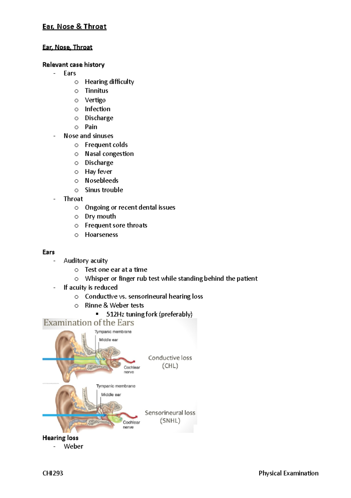 Ear, nose and throat - Ear, Nose & Throat Ear, Nose, Throat Relevant ...