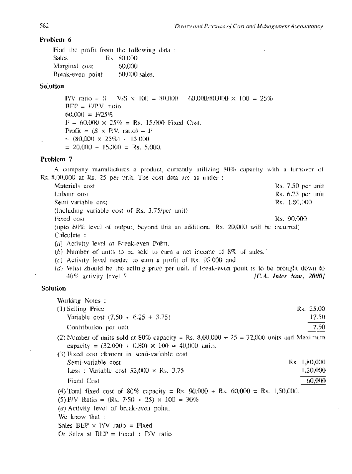 Theory and Practice of Cost Management Accountancy-195 - 562 Theory and ...