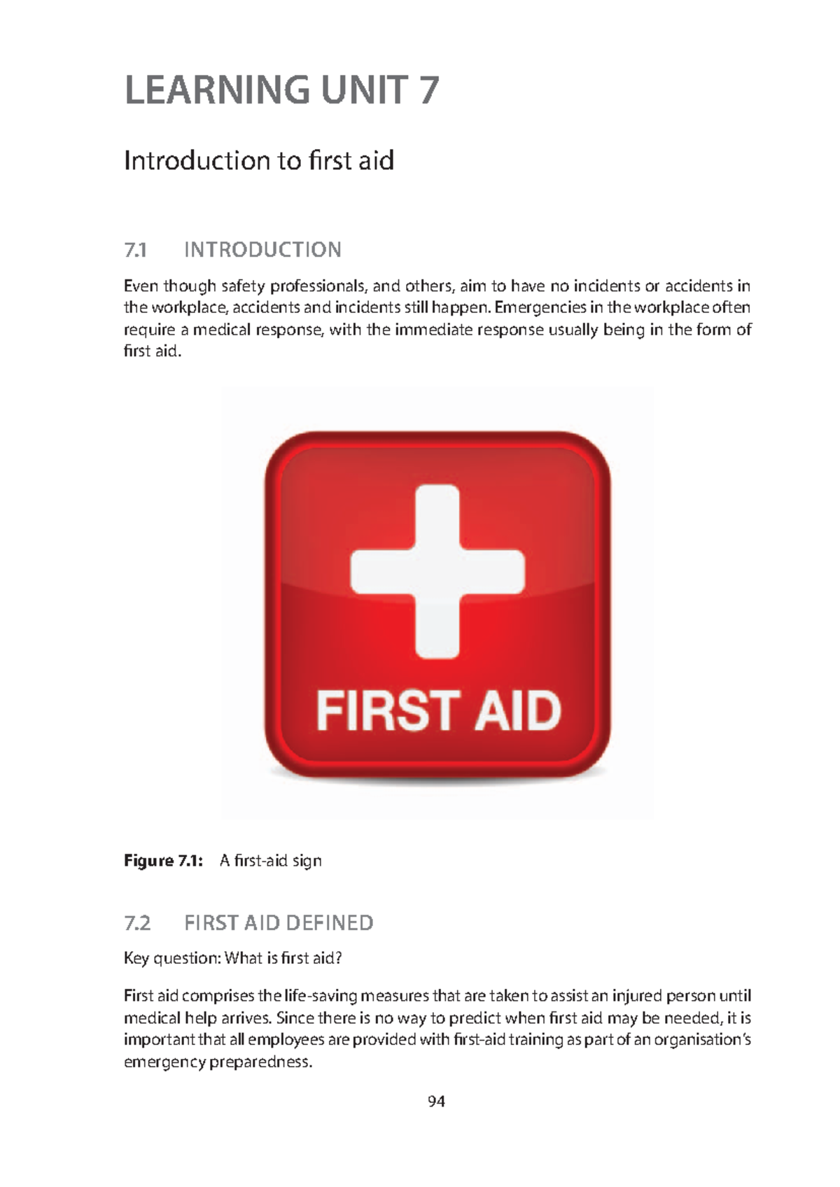 MNO1502 - SG- Learning unit 7 - 94 LEARNING UNIT 7 Introduction to ...