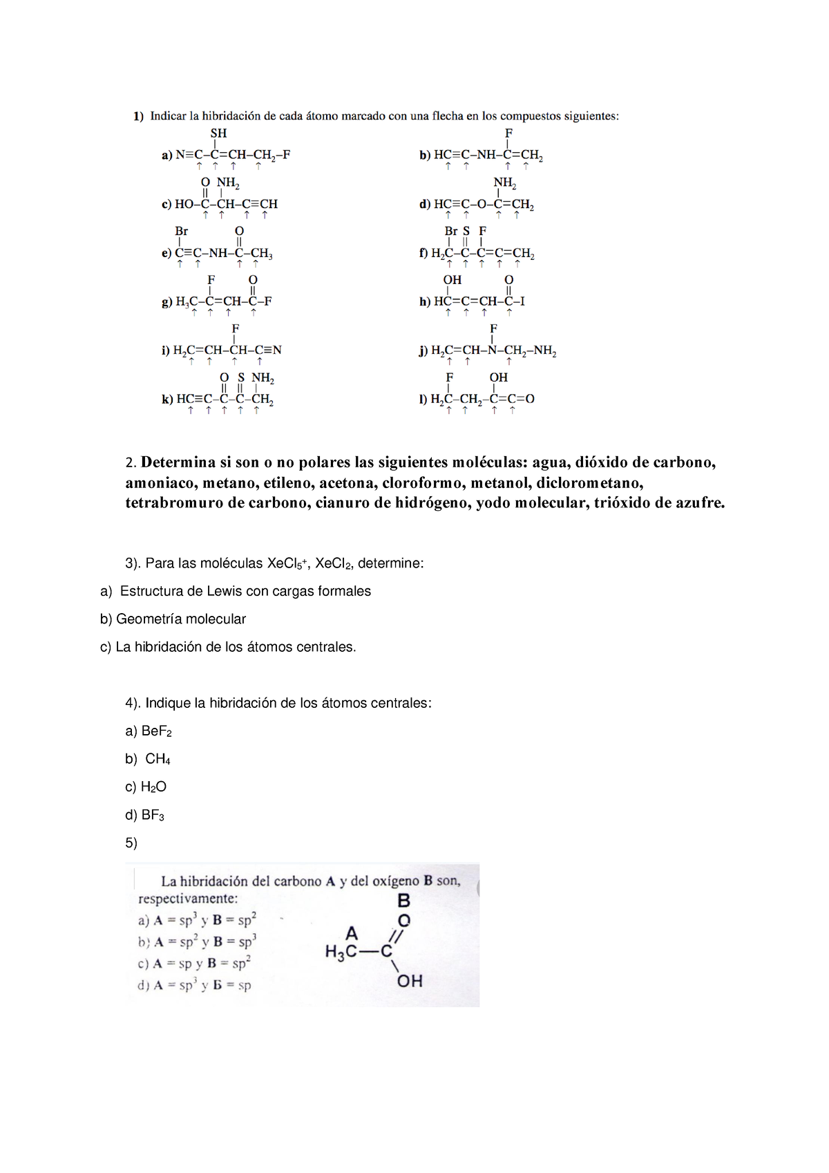 estructura del diclorometano