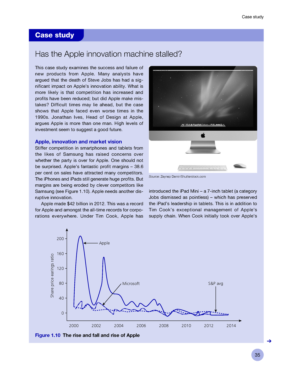 case study has the apple innovation machine stalled