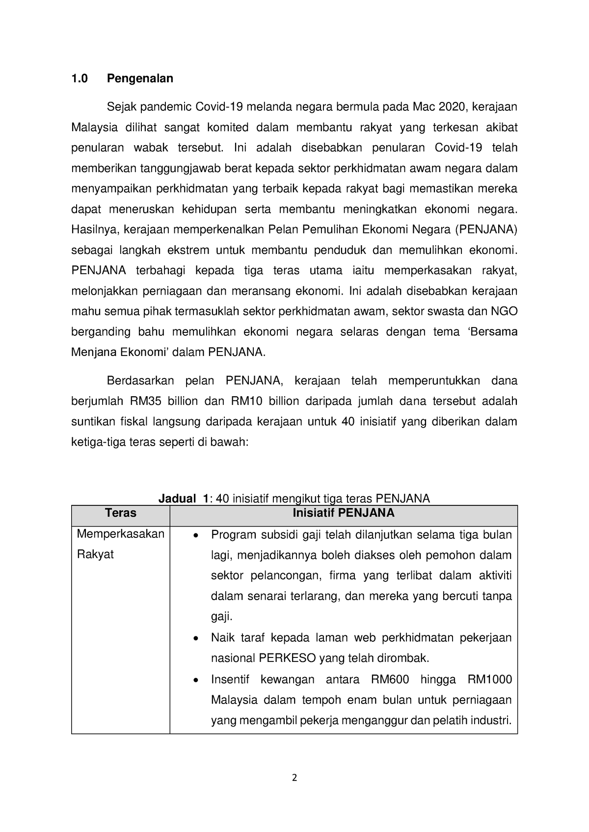 Final Individual Assignment GMGA1013 - Penjana-3-15 - 1 Pengenalan ...