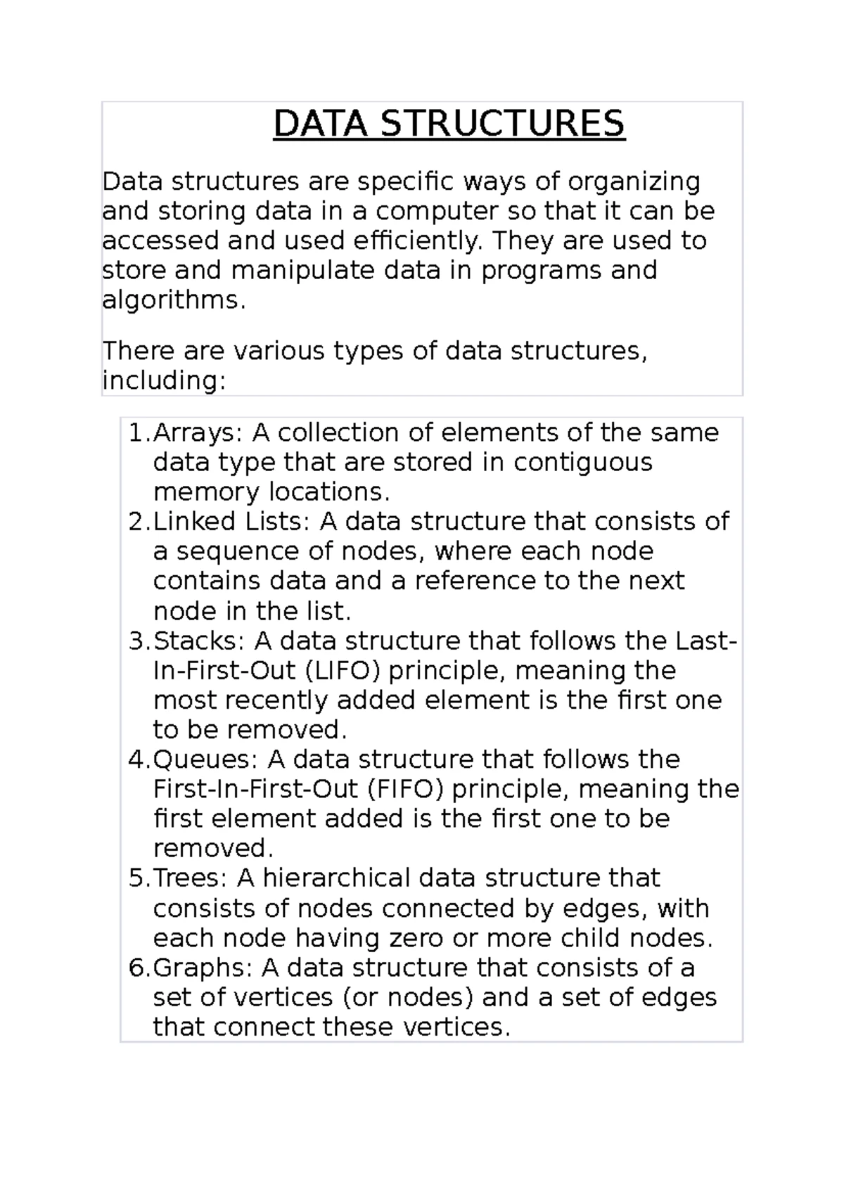 DS Assignment 3 - 3rd Data Structure Assingmnet - Disc um Vordous ...