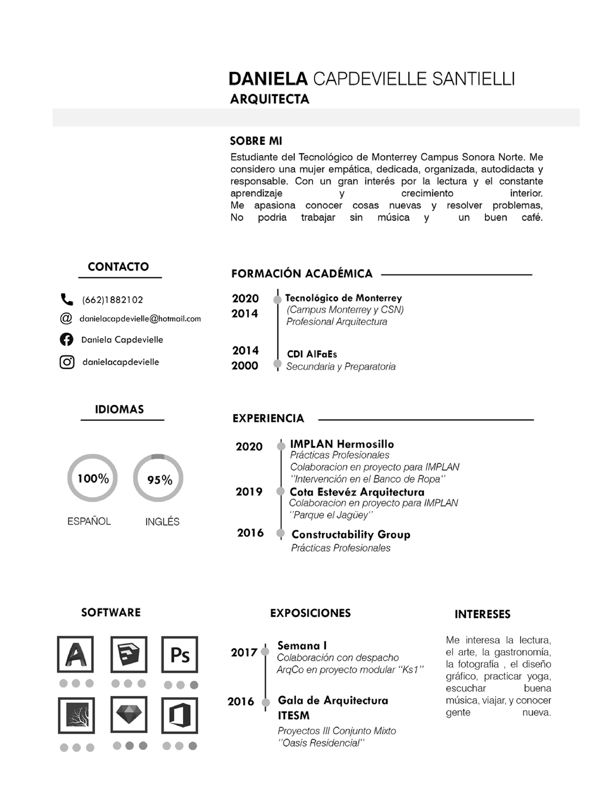 Curr Culum Vitae 1612317934 - Diplomado En Competencias - Studocu