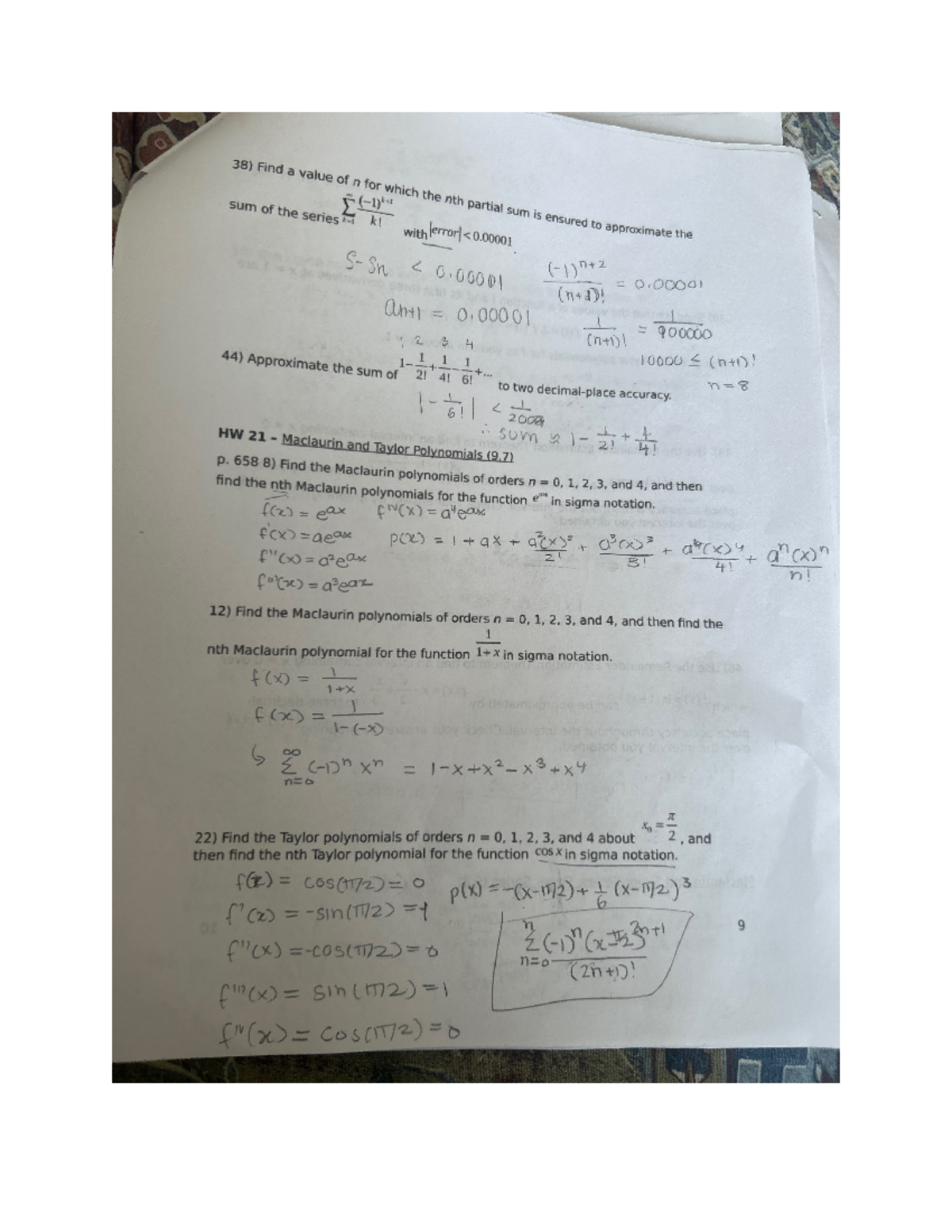 Unit 9 HW - math stuff - MATH112 - Studocu