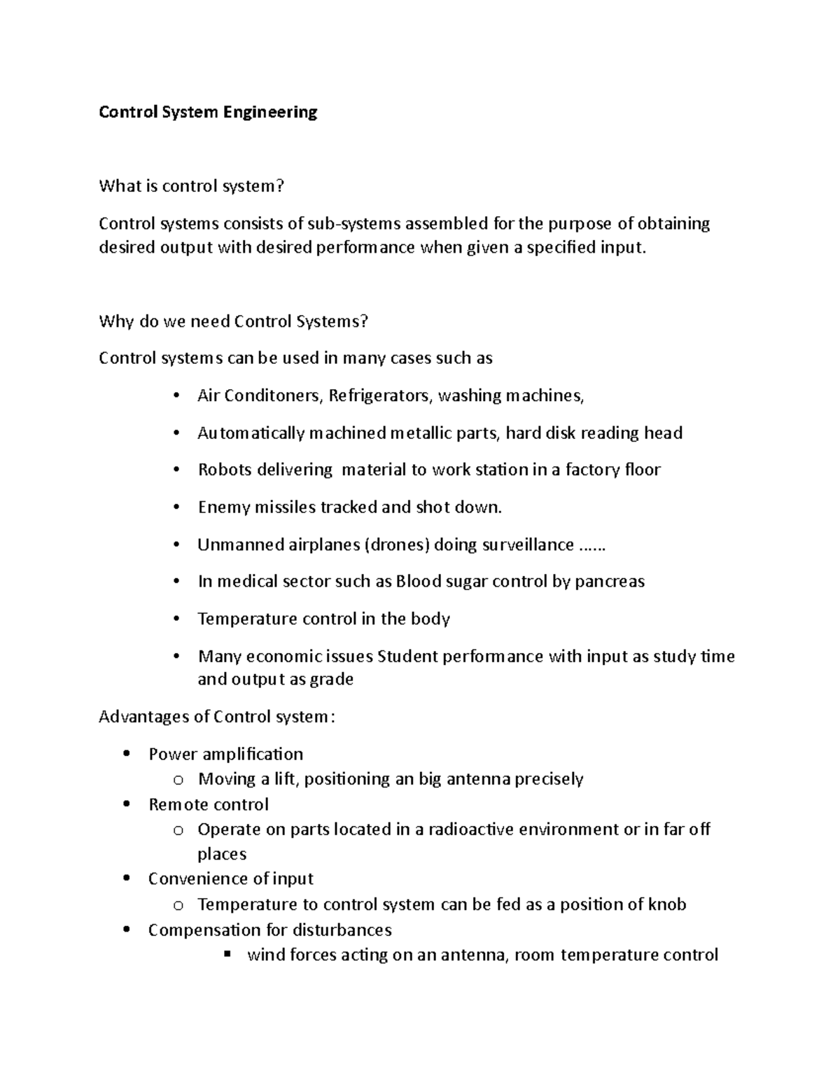 control engineering thesis topics