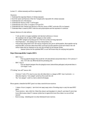 CHEM 110 Cell Processes Lecture 21 notes - BIOSCI 107 - Cell Processes ...