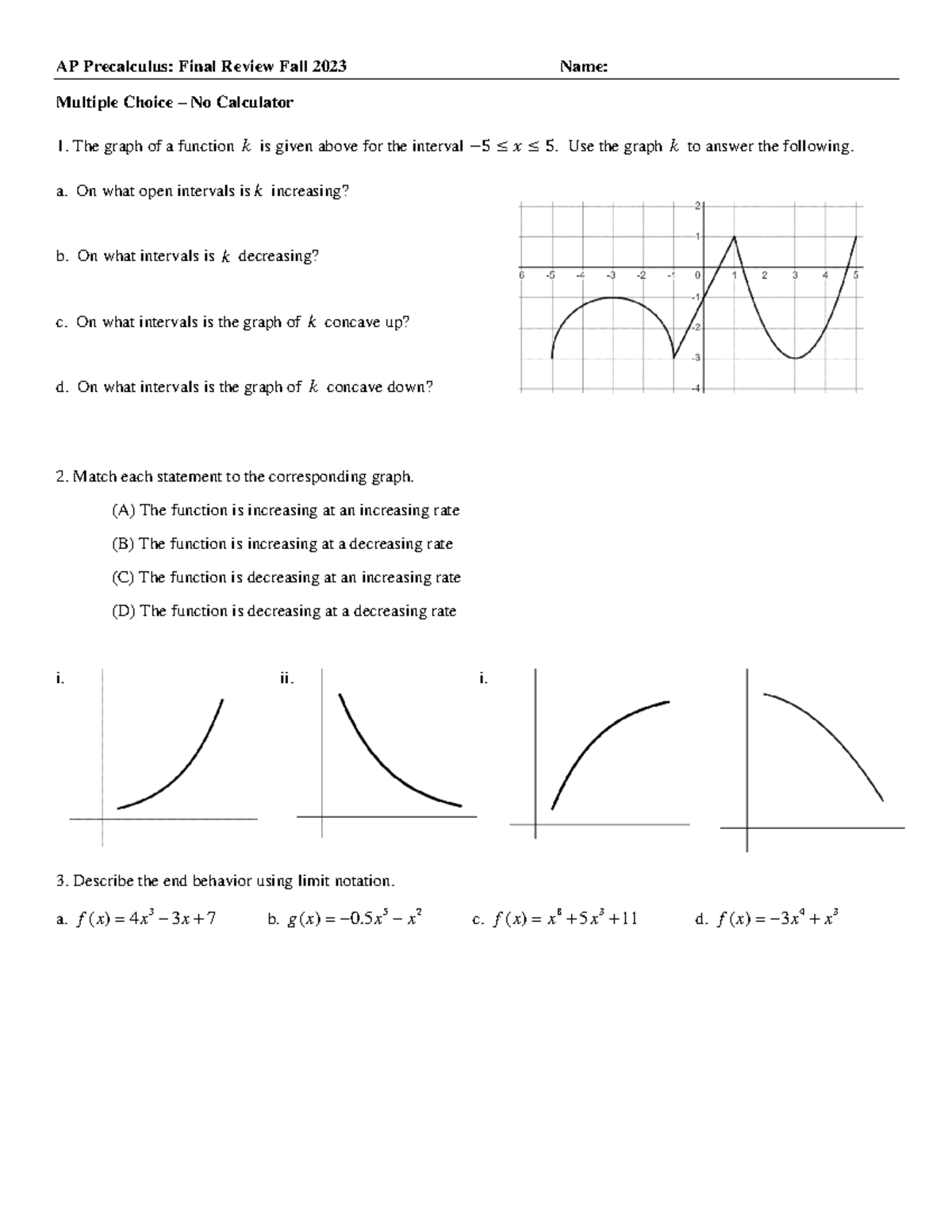 Ap Precalculus Ced - bw9zpqy