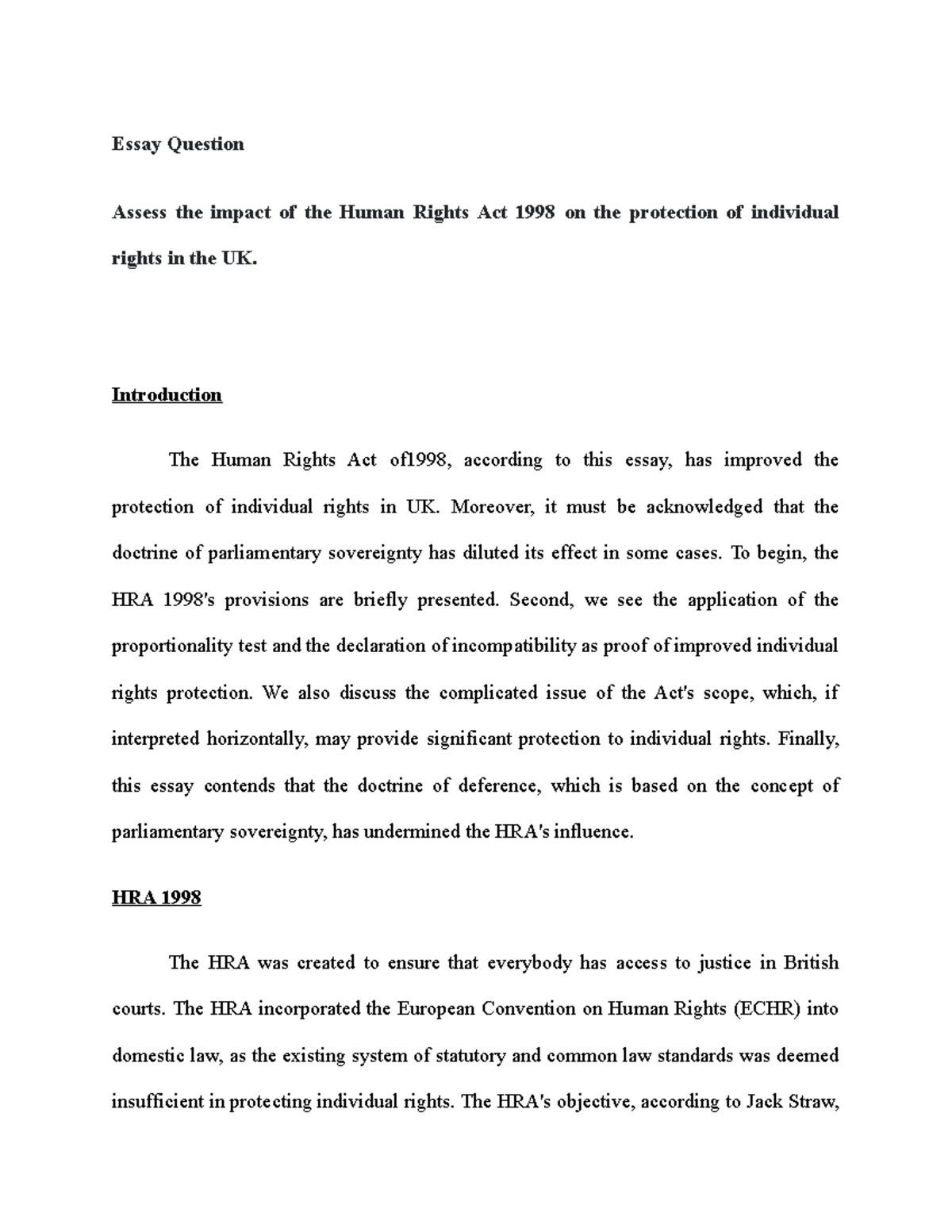 4-impact-of-the-human-rights-act-1998-on-the-protection-of-individual